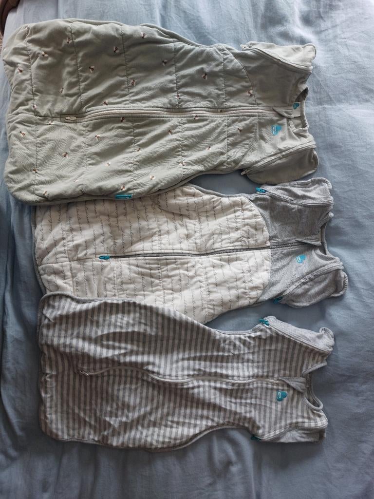 Love to dream swaddle up slaapzakken 2 voor 40 euro, Ophalen of Verzenden, Zo goed als nieuw, Slaapzak