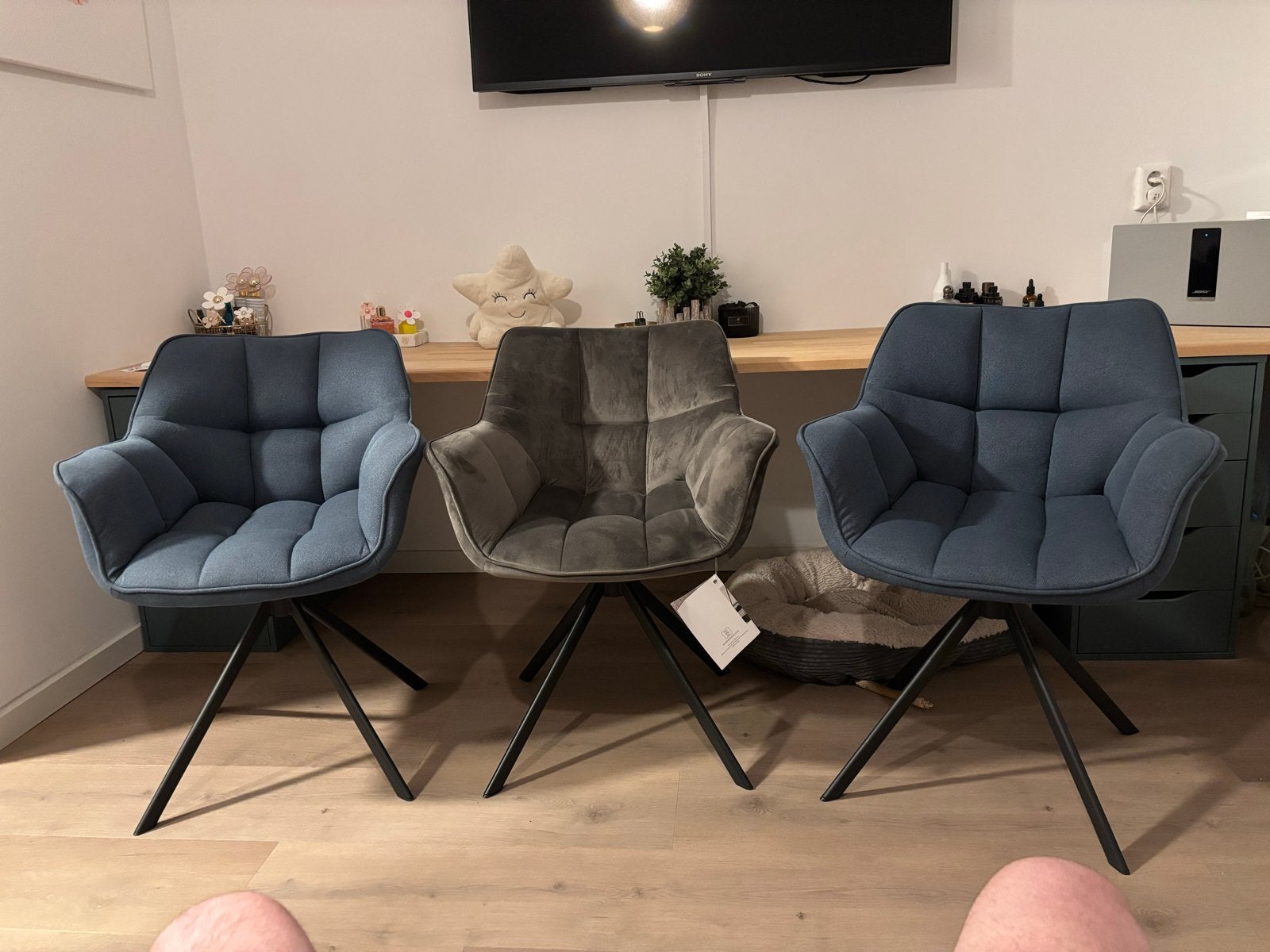 Nieuwe Riviera Maison Eetkamerstoelen - per stuk, Huis en Inrichting, Stoelen, Ophalen, Overige kleuren, Drie, Nieuw