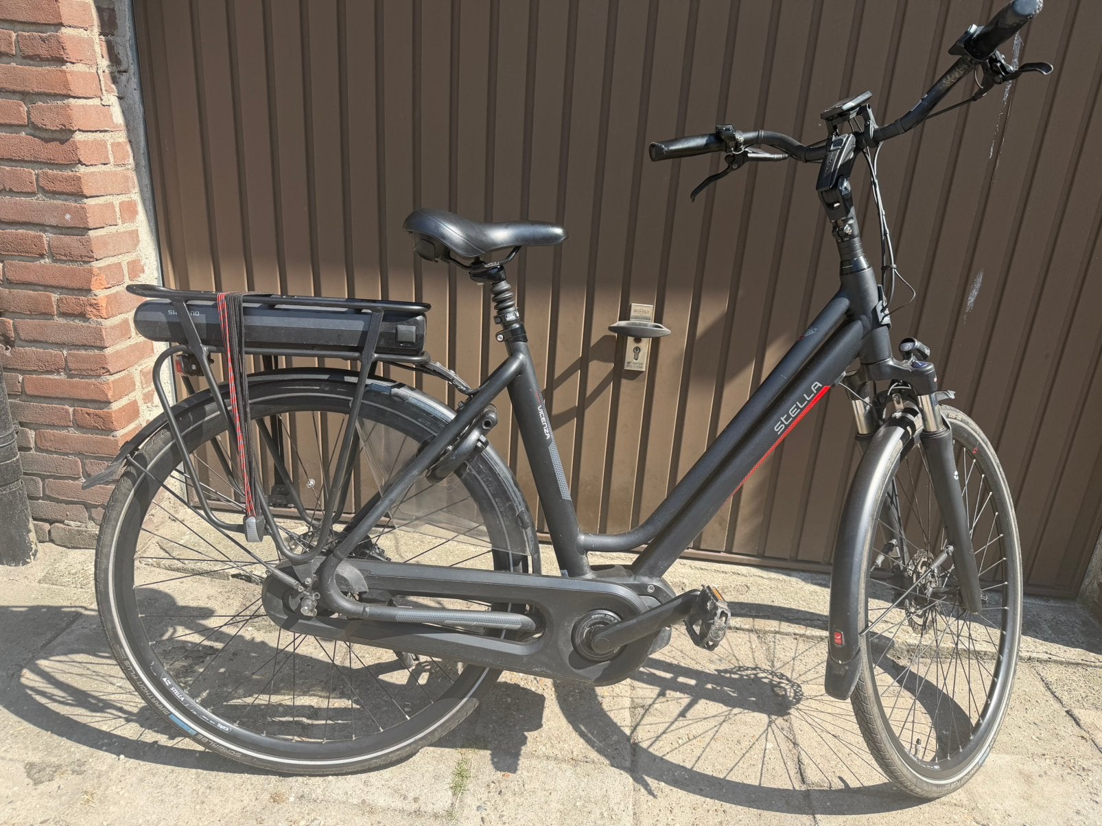 Stella elektrische fiets e-bike shimano middenmotor ebike, 51 tot 55 cm, Ophalen, Zo goed als nieuw, Overige merken