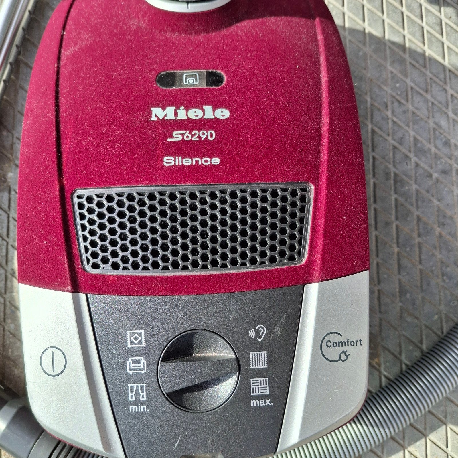 Miele S6290 Silence Sledestofzuiger - Goede staat, Stofzak, Gebruikt, Ophalen of Verzenden, Miele