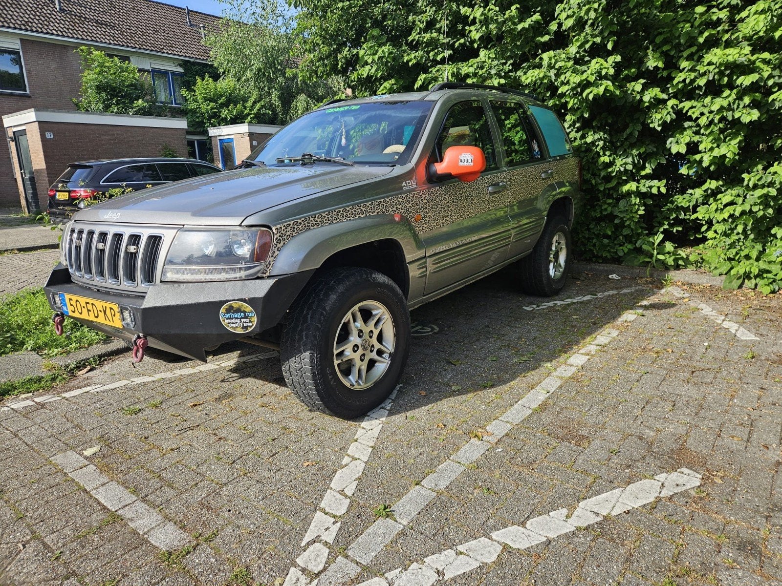 Jeep Grand Cherokee 4.0 I Limited AUT 2000 Grijs, Automaat, 190 pk, 3360 kg, Origineel Nederlands