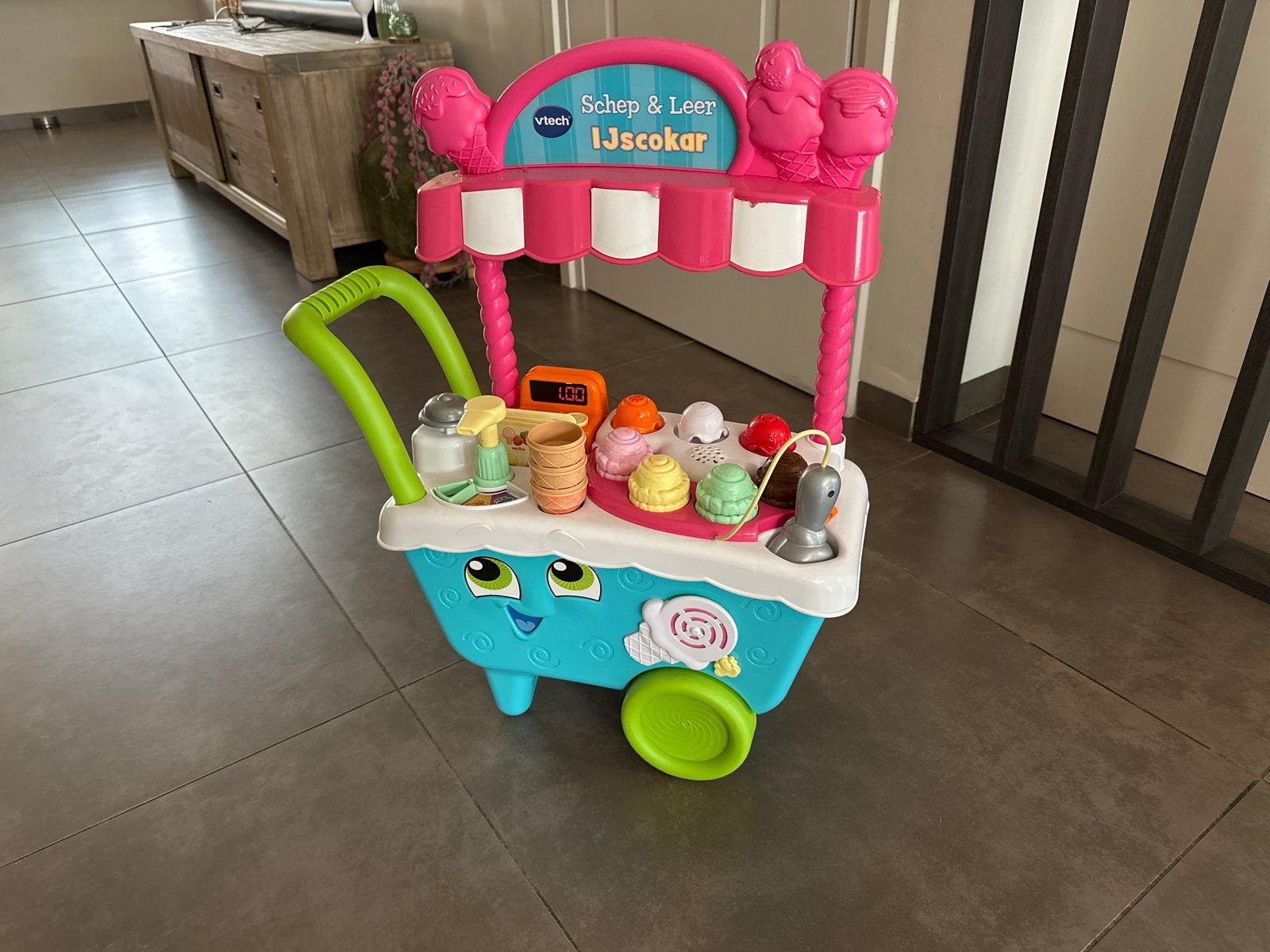 VTech Schep & Leer IJscokar - Interactief Speelgoed, Ophalen, Zo goed als nieuw, Jongen of Meisje