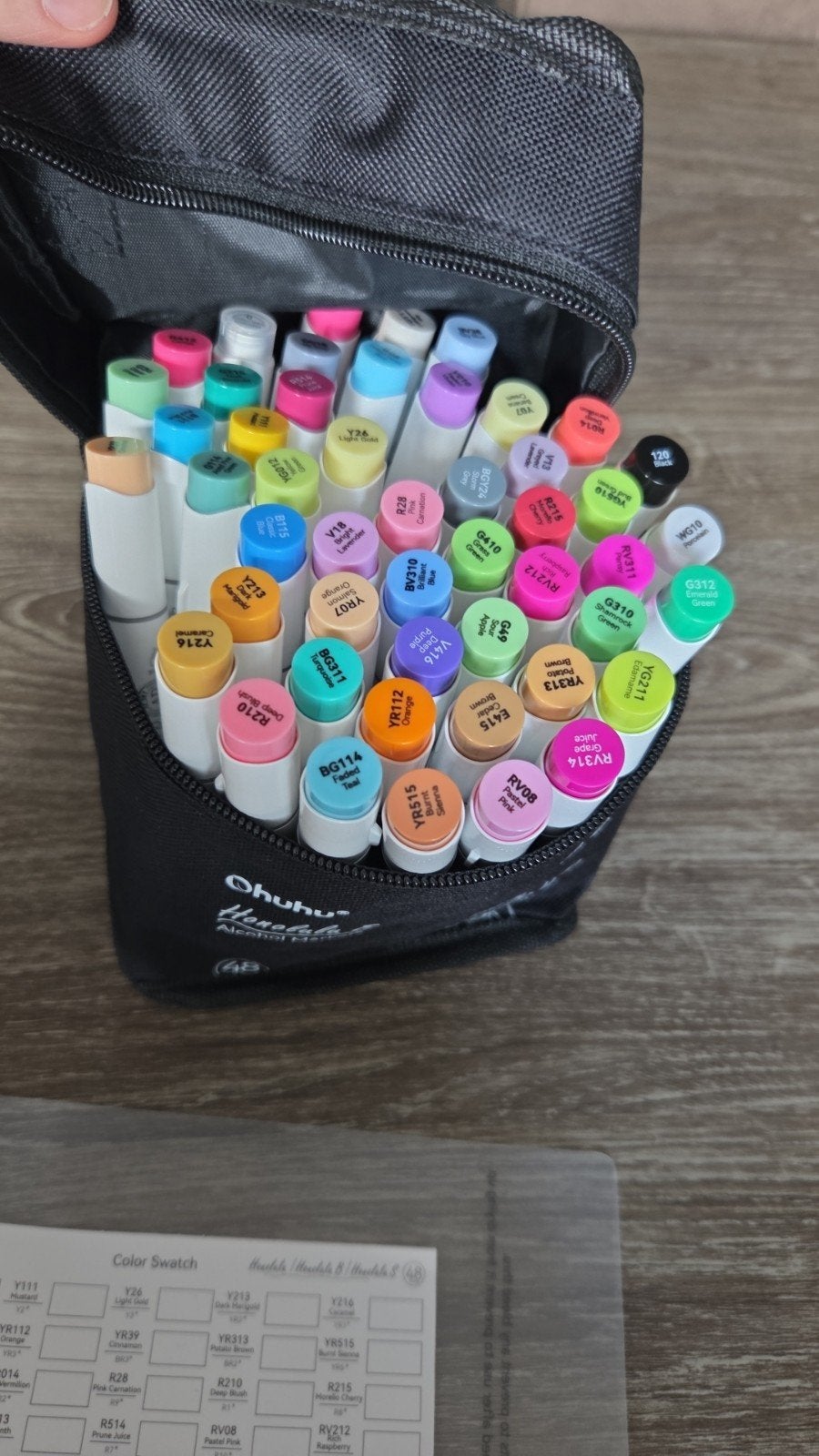 Ohuhu Honololu Alcohol Markers Set (48 stuks), Ophalen, Nieuw, Potlood of Stift