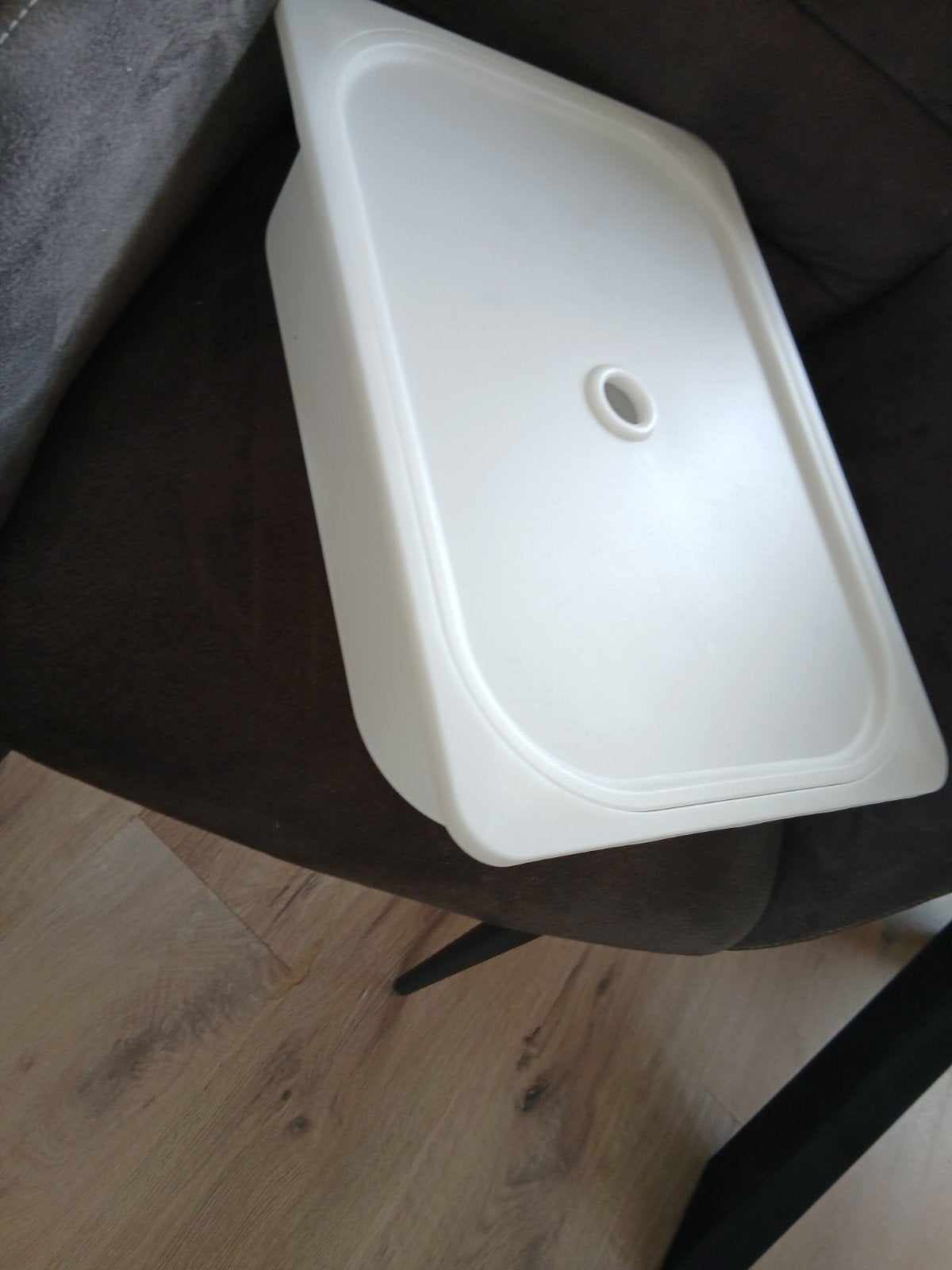 IKEA Trofast opbergbak met deksel - wit, Ophalen, Zo goed als nieuw, Jongen of Meisje