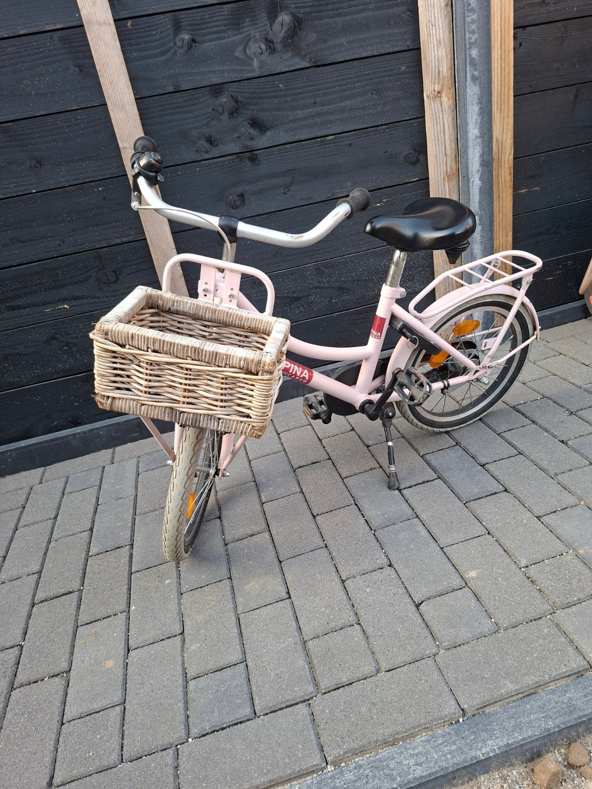 Alpina cargo kinderfiets, Ophalen of Verzenden, Gebruikt, Minder dan 16 inch