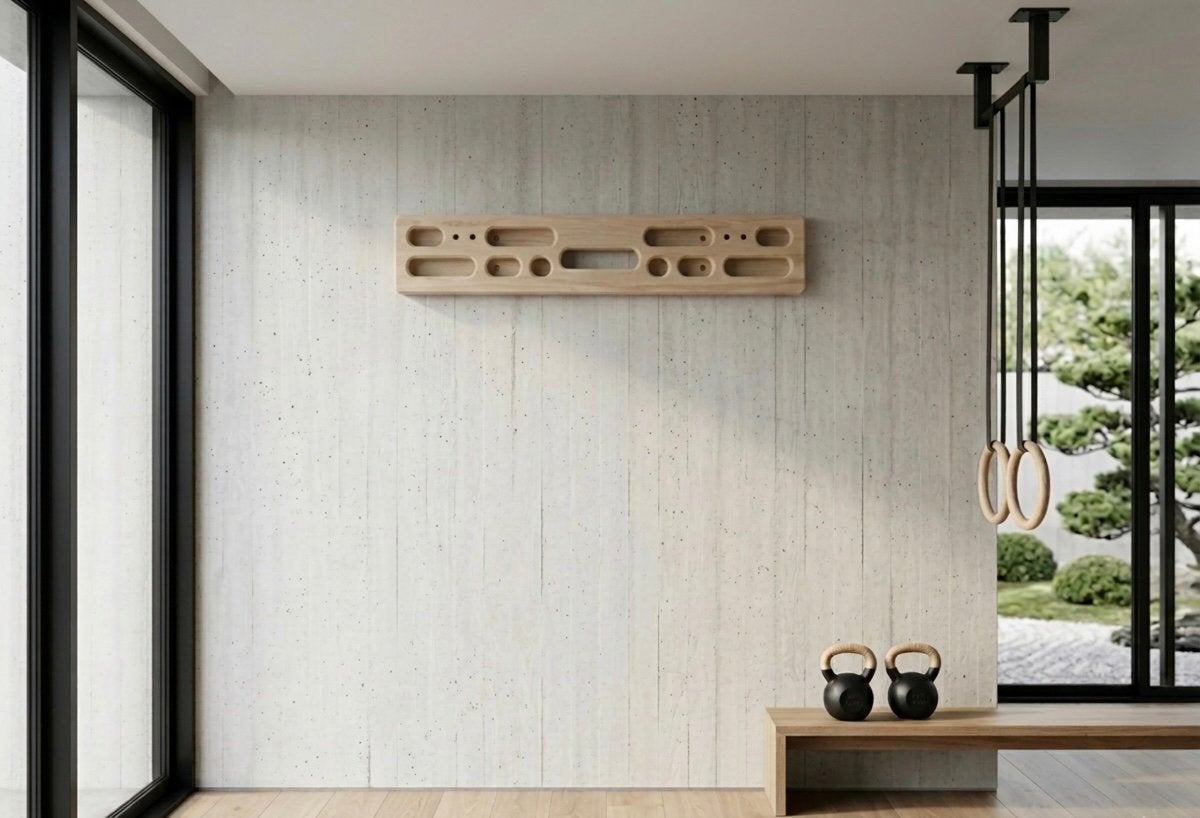 CLBMEYS Houten Hangboard | Klimtraining | Thuis gym, Ophalen of Verzenden, Zo goed als nieuw