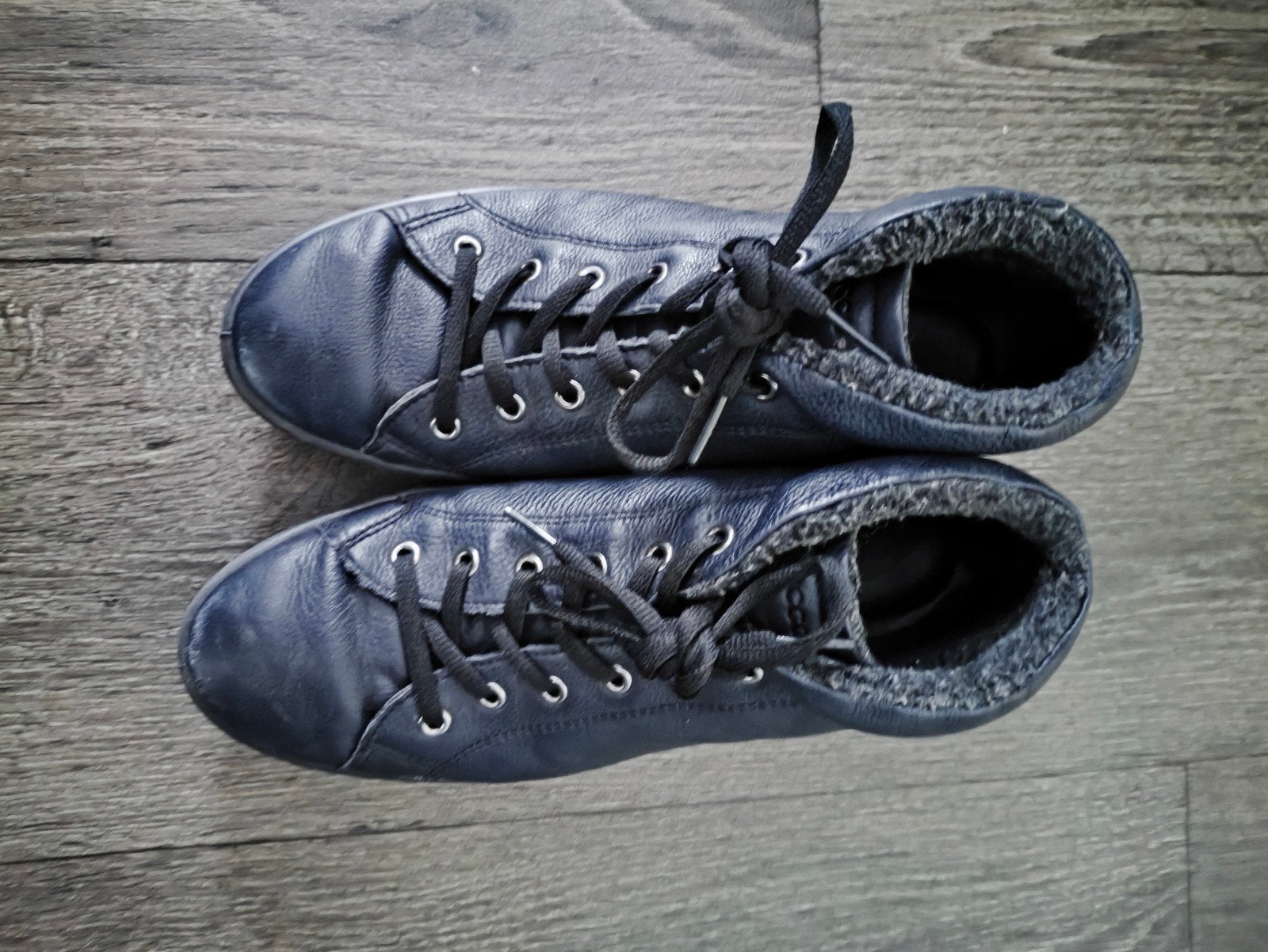 Ecco schoenen bont gevoerd - Maat 40, Kleding | Dames, Ecco, Blauw, Overige typen, Ophalen of Verzenden