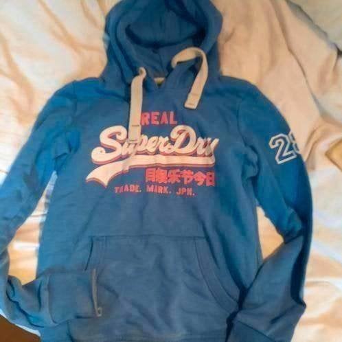 Trui superdry s 36, Verzenden, Zo goed als nieuw, Maat 36 (S), Blauw