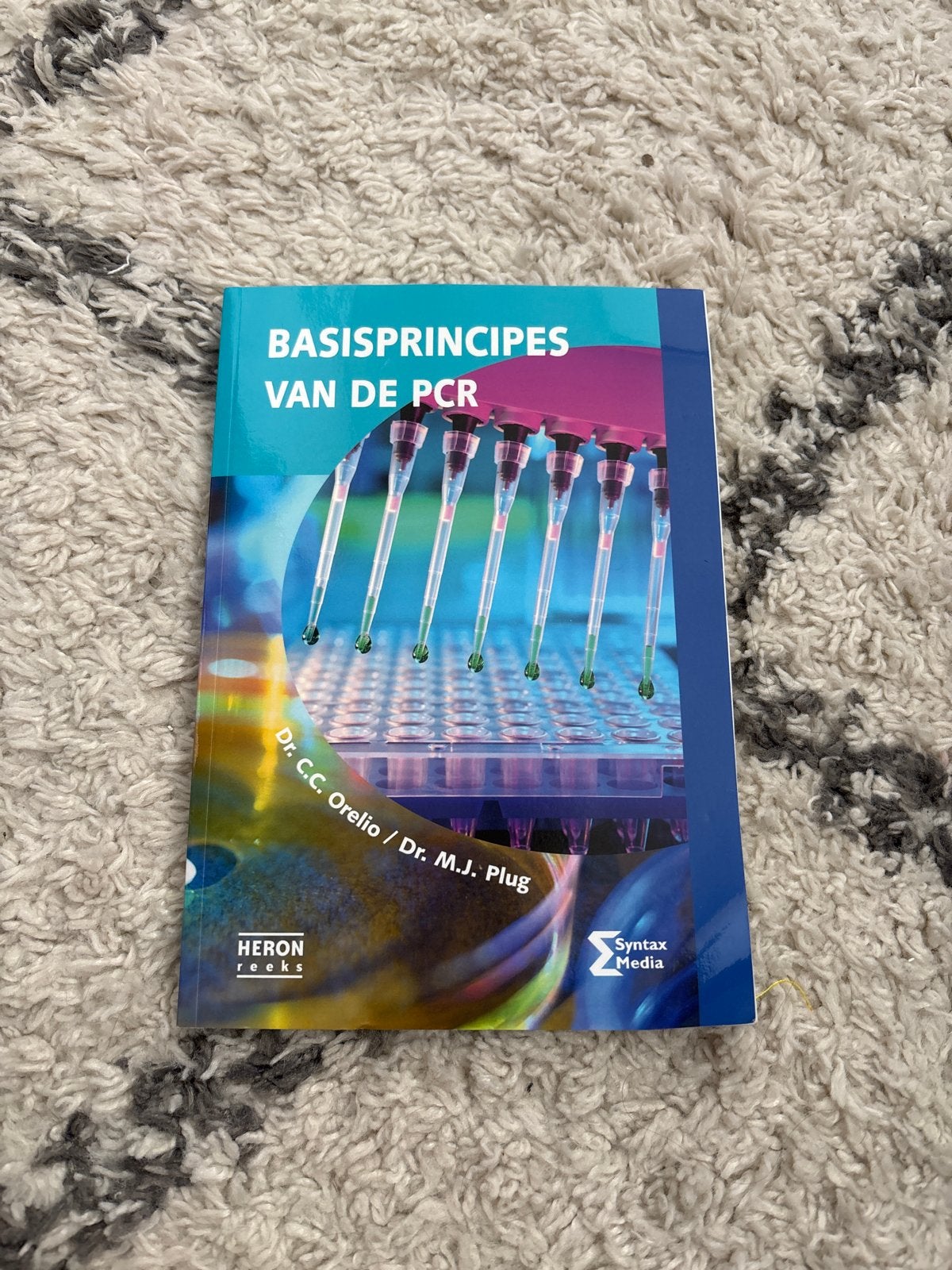 Basisprincipes van de PCR - Dr. C.C. Orelio / Dr. M.J. Plug, Boeken, Studieboeken en Cursussen, Ophalen of Verzenden, Beta, Zo goed als nieuw