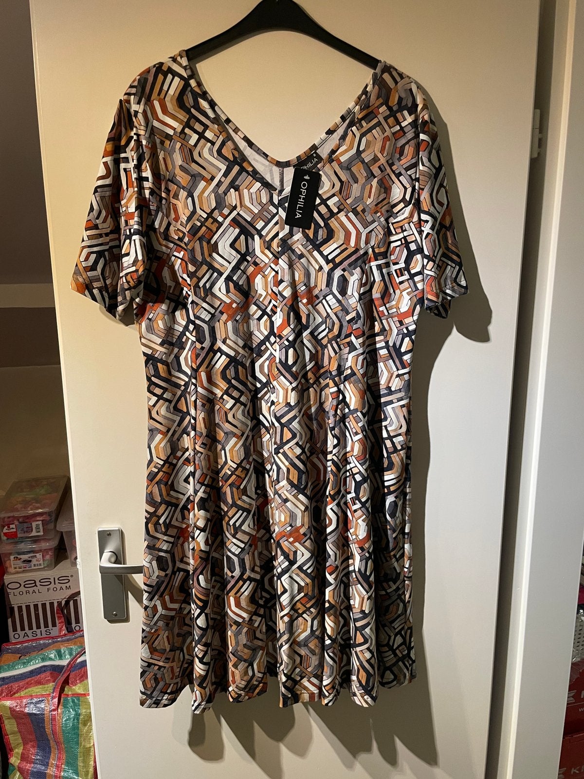 Nieuwe alijn puzzle muskat jurk Liana van ophilia maat 52/54, Jurk, Nieuw, Nvt, Nvt