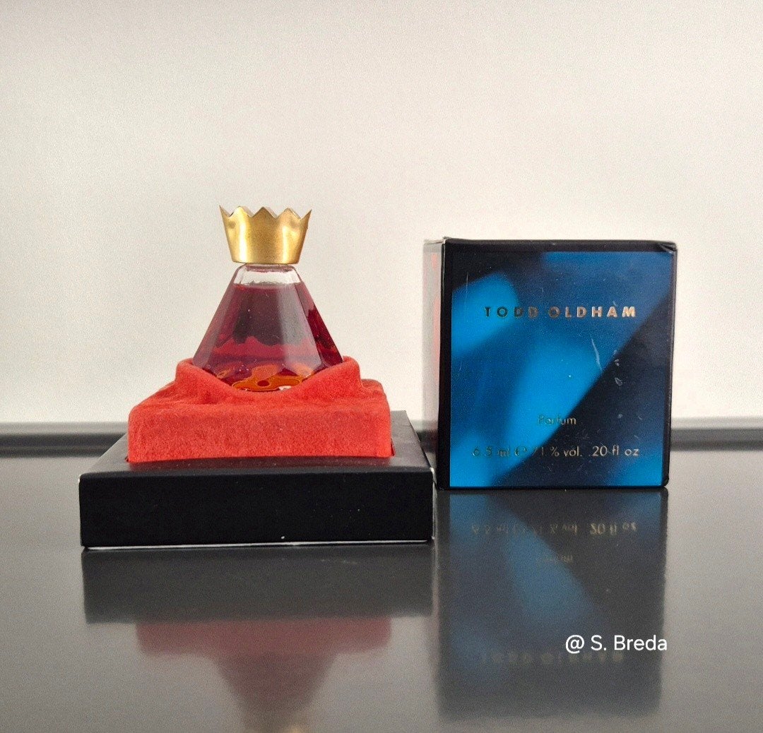 Todd Oldham - Pure Parfum - miniatuur in doosje, Verzamelen, Ophalen of Verzenden, Miniatuur, Gevuld