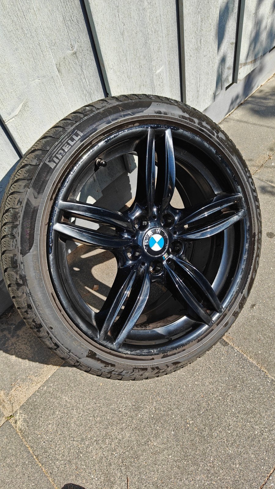 BMW 19 inch velgset 351m op winterbanden, Banden en Velgen, Winterbanden, Personenwagen, Ophalen
