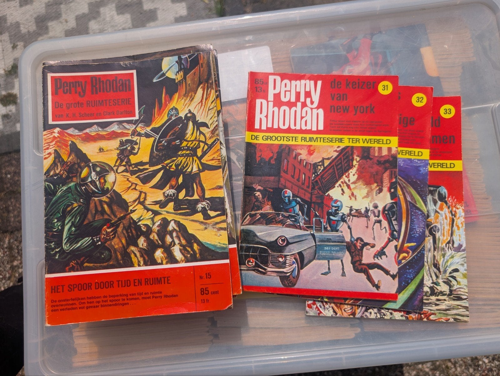 Grote collectie Perry Rhodan sciencefiction boeken, Boeken, Ophalen, Gelezen, Clark Darlton, K.H. Scheer