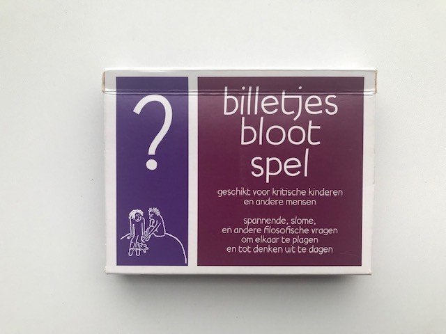 "Billetjes Bloot Spel" (de kindereditie), Hobby en Vrije tijd, Gezelschapsspellen | Kaartspellen, Ophalen of Verzenden, Zo goed als nieuw