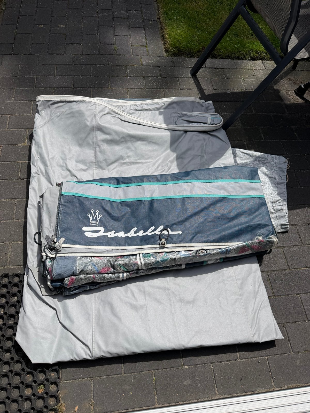 Isabella Ambassador 2504 Voortent - A-maat 6190/850, Caravans en Kamperen, Voortenten en Luifels, Ophalen, Zo goed als nieuw, Isabella
