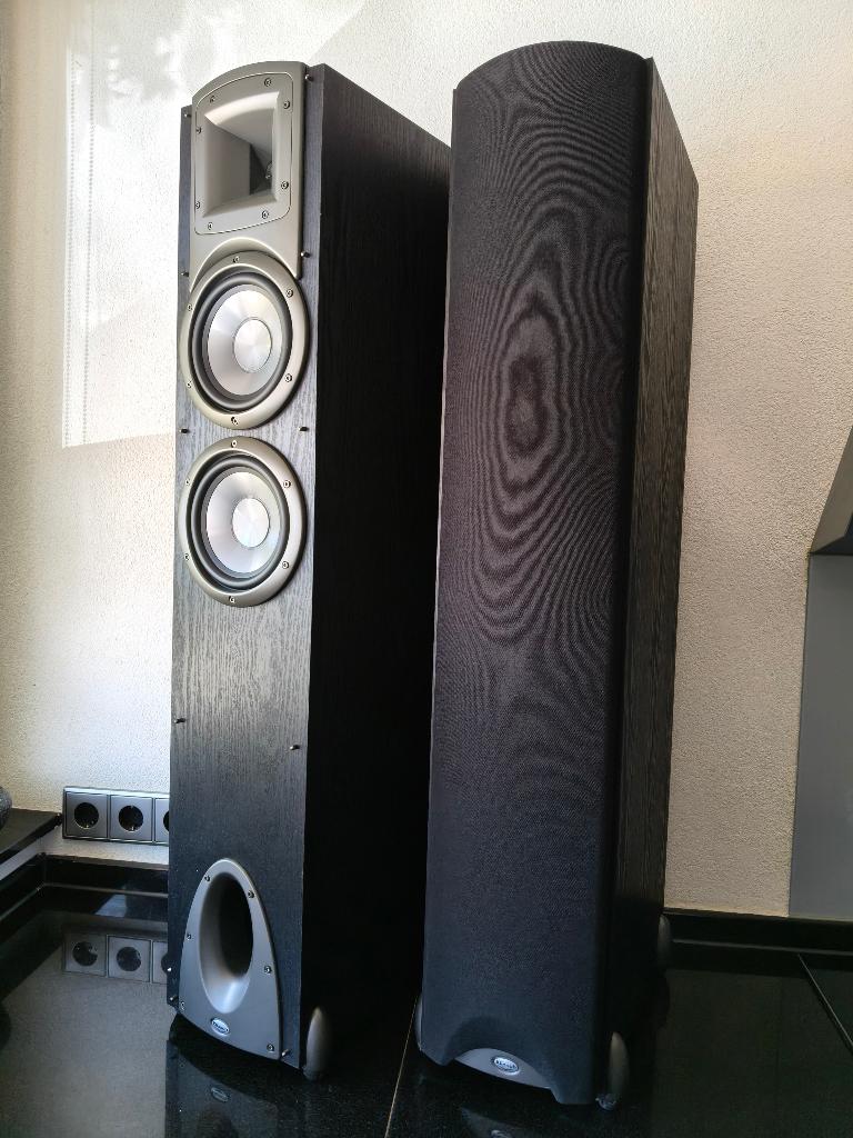 Klipsch Synergy F2 [ WERKELIJK ALS NIEUW! MET DOZEN ], Audio, Tv en Foto, Luidsprekers, Zo goed als nieuw, 120 watt of meer, Front, Rear of Stereo speakers