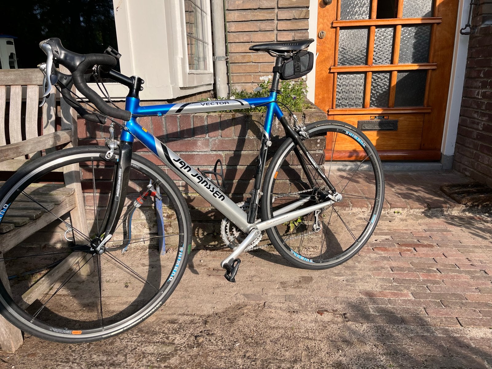 Jan Janssen Vector racefiets 57cm - Shimano Ultegra, 28 inch, Gebruikt, Aluminium, Meer dan 20 versnellingen
