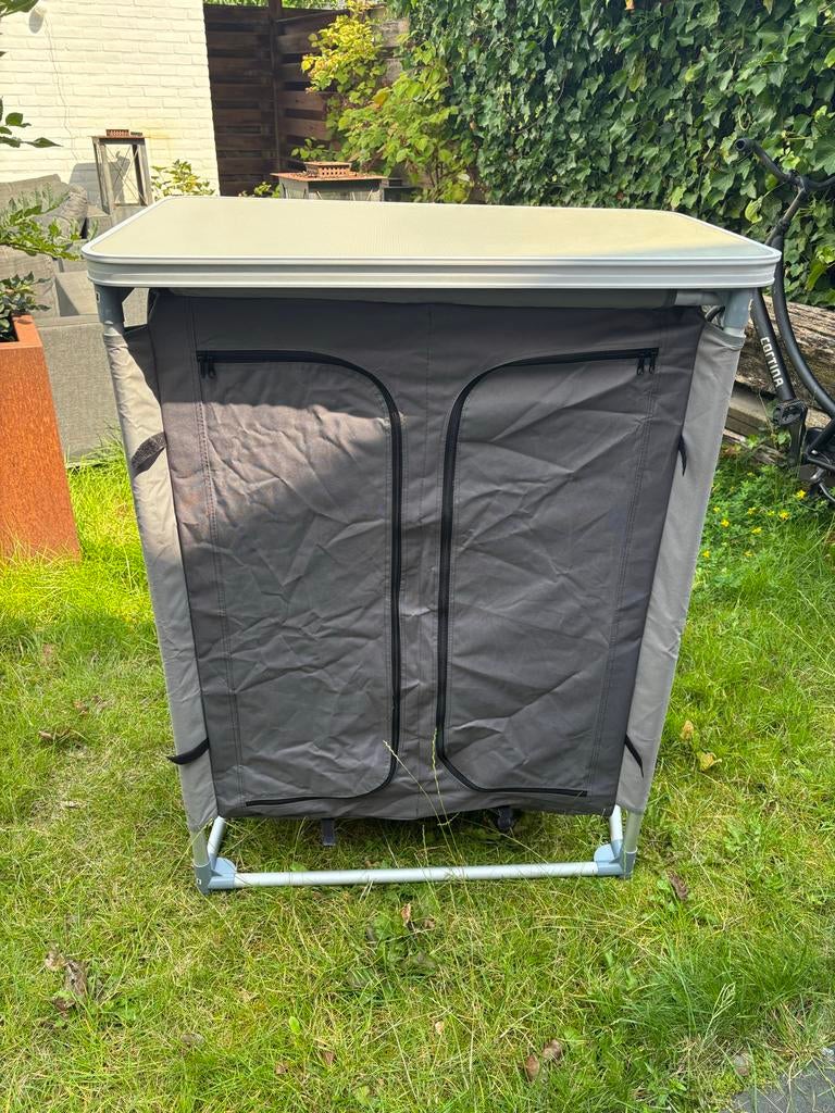 Obelink campingkastje (6-vaks) - Antraciet, Caravans en Kamperen, Caravan accessoires, Ophalen, Gebruikt