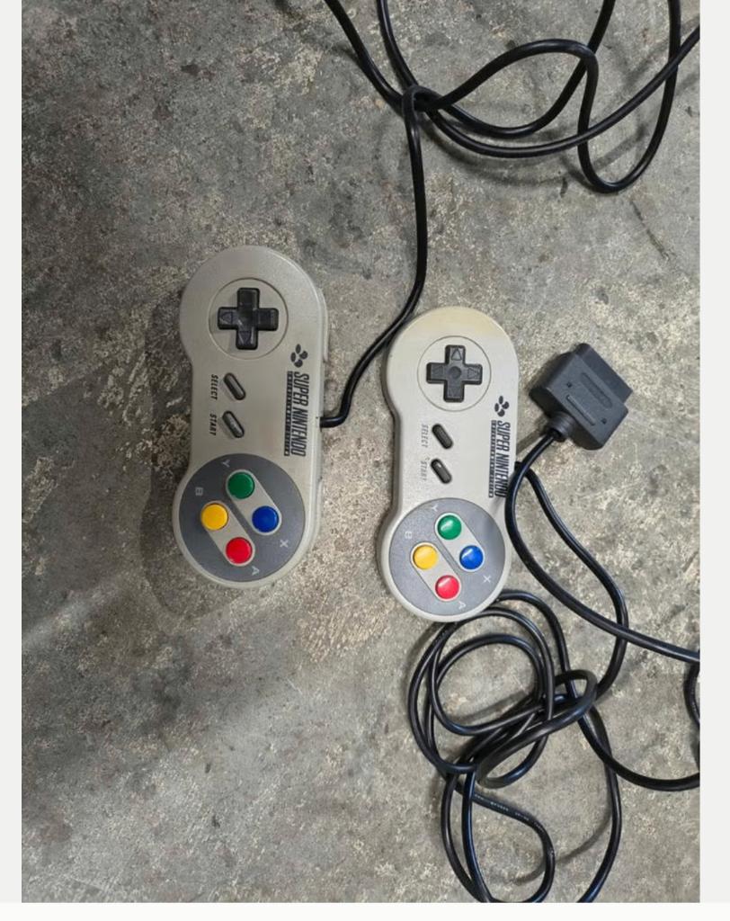 2 x super Nintendo controller samen voor 30 euro, Ophalen, Gebruikt, Nintendo 64, .