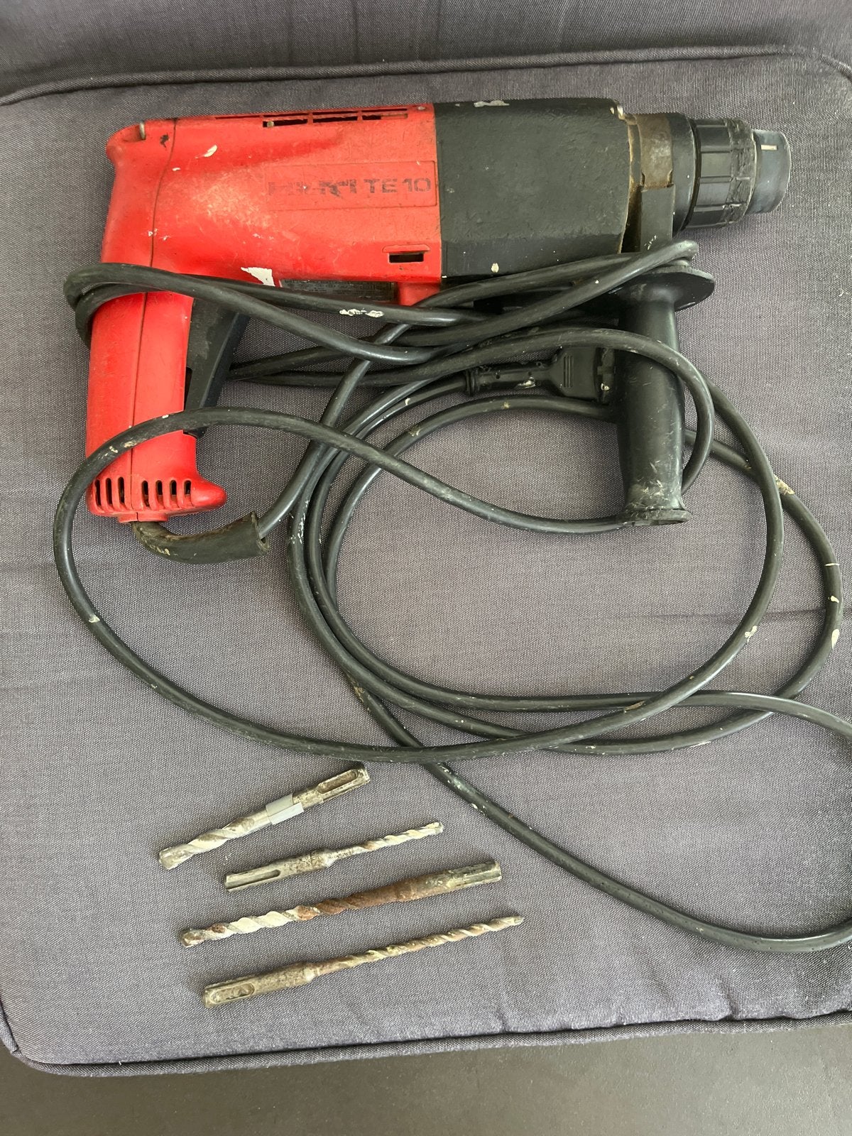 Hilti TE10 Boorhamer met boren - Gebruikt, Ophalen, Gebruikt, Boor- en/of Breekhamer, Klopboormechanisme