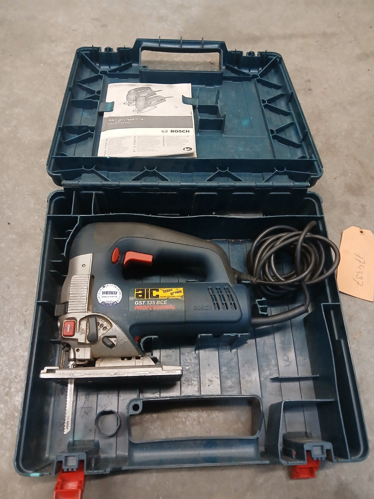 Bosch GST 135 BCE Professional Decoupeerzaag, Doe-het-zelf en Verbouw, Gereedschap | Zaagmachines, Gebruikt, 600 tot 1200 watt