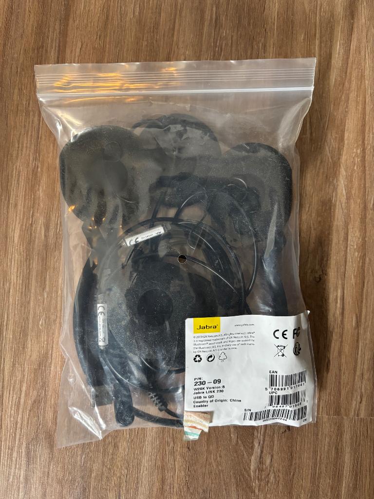 Jabra link 230, Nieuw, On-ear, Ophalen of Verzenden, Jabra
