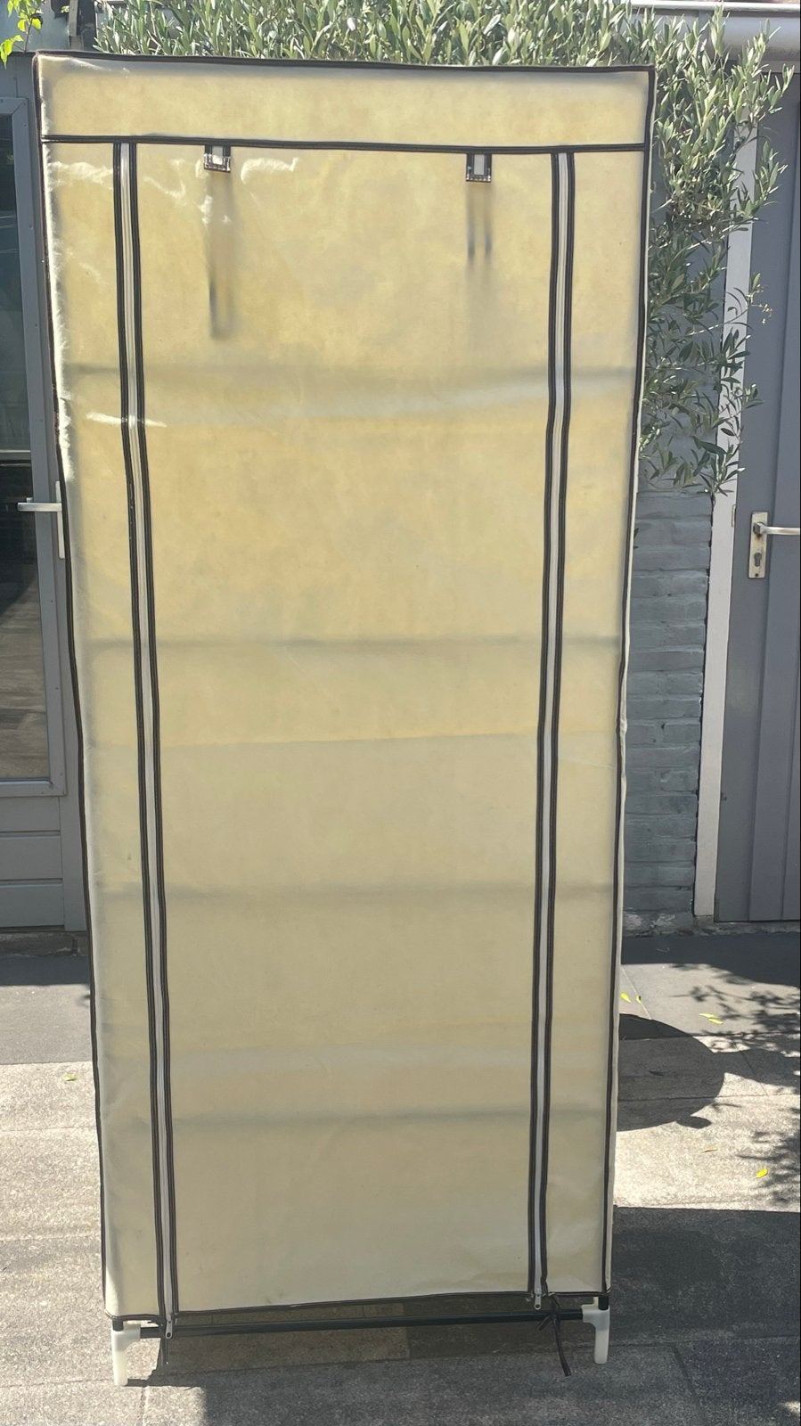 Opbergkast met 5 planken - Ideaal voor extra opslag, Met plank(en), Kunststof, Gebruikt, 150 tot 200 cm