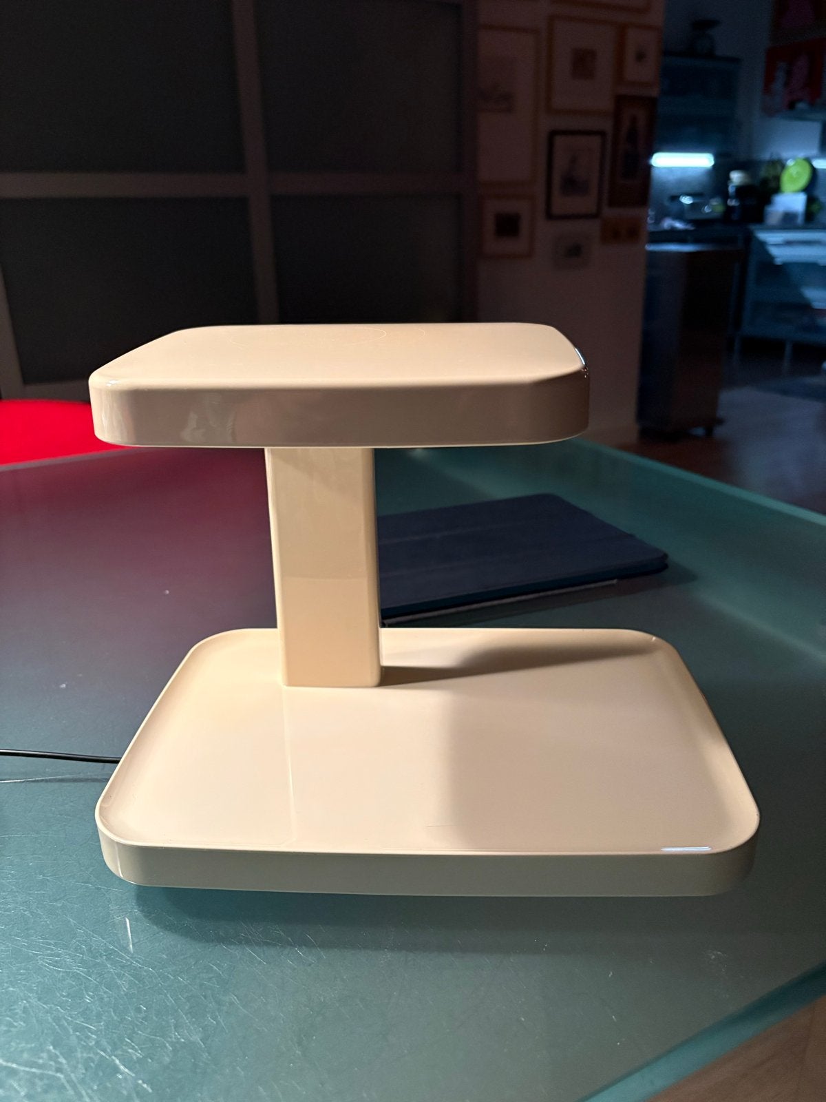 Flos Piani Tafellamp - Design Bureaulamp LED, Beige, Dimbaar, Overige fittingen, Ophalen of Verzenden