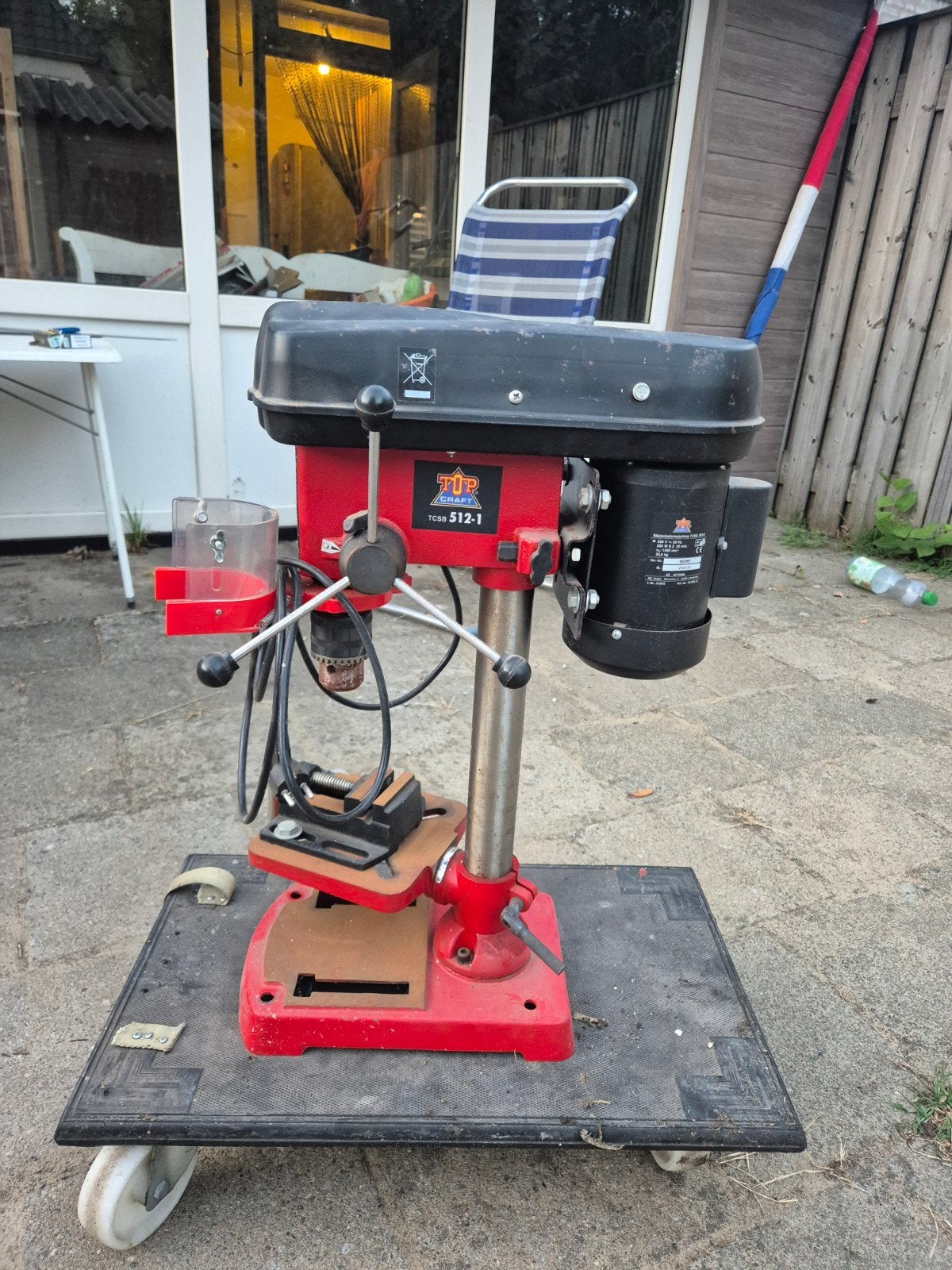 Kolomboormachine Top Craft TCSB 512-1, Ophalen, Gebruikt, Kolomboormachine