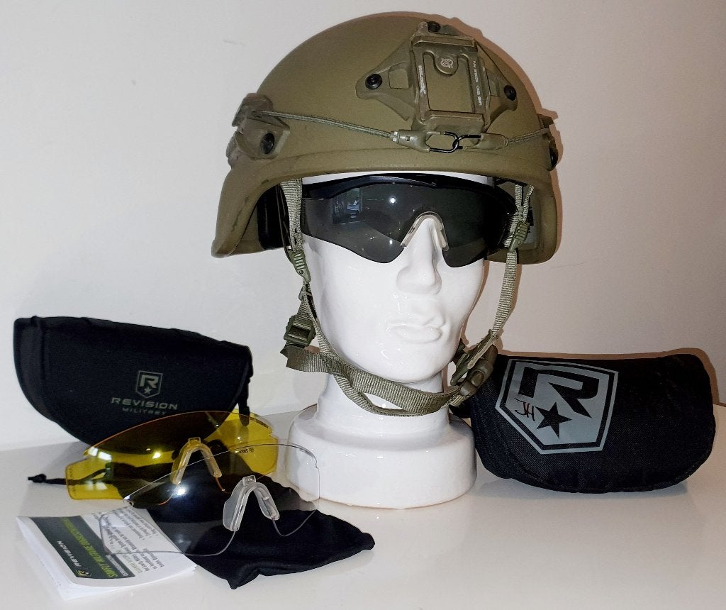 Landmacht Revision Sawfly R3 Max-Wrap Eyewear System DeLuxe, Verzamelen, Verzenden, Landmacht, Nederland, Kleding of Schoenen