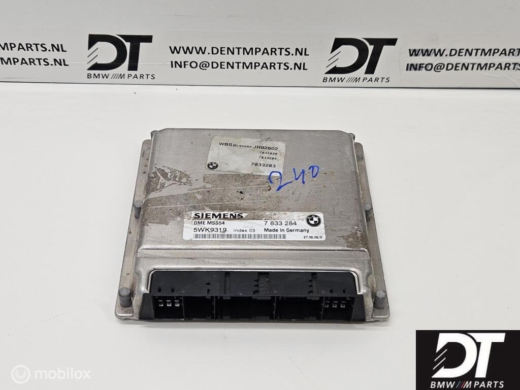 DME ECU MSS54 BMW M3 E46 S54 3.2 S54B32 12147833284, Gebruikt, Ophalen of Verzenden