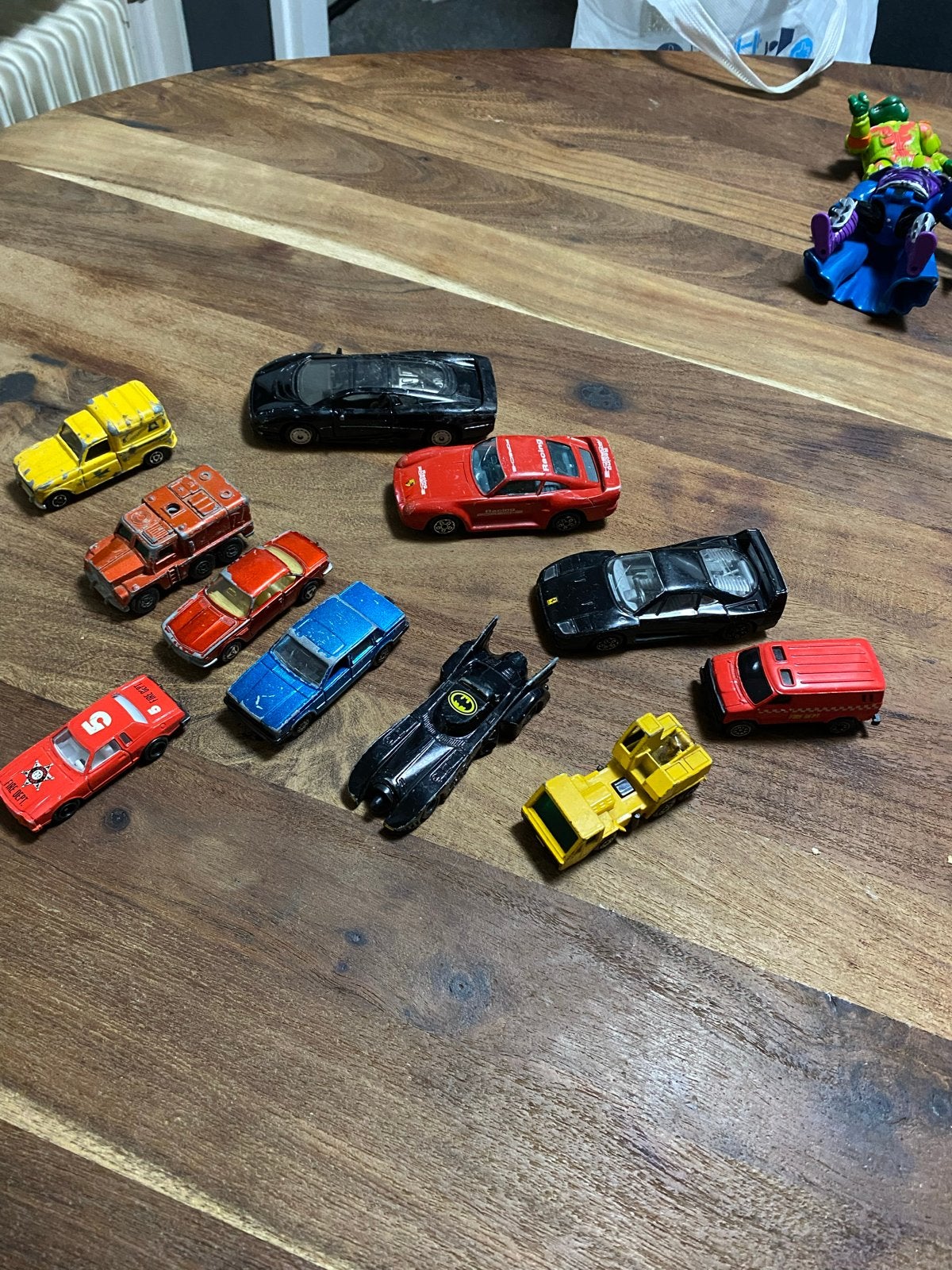 11 Vintage Die-Cast Speelgoedauto's Jaren 70, 80, 90, Ophalen of Verzenden, Gebruikt