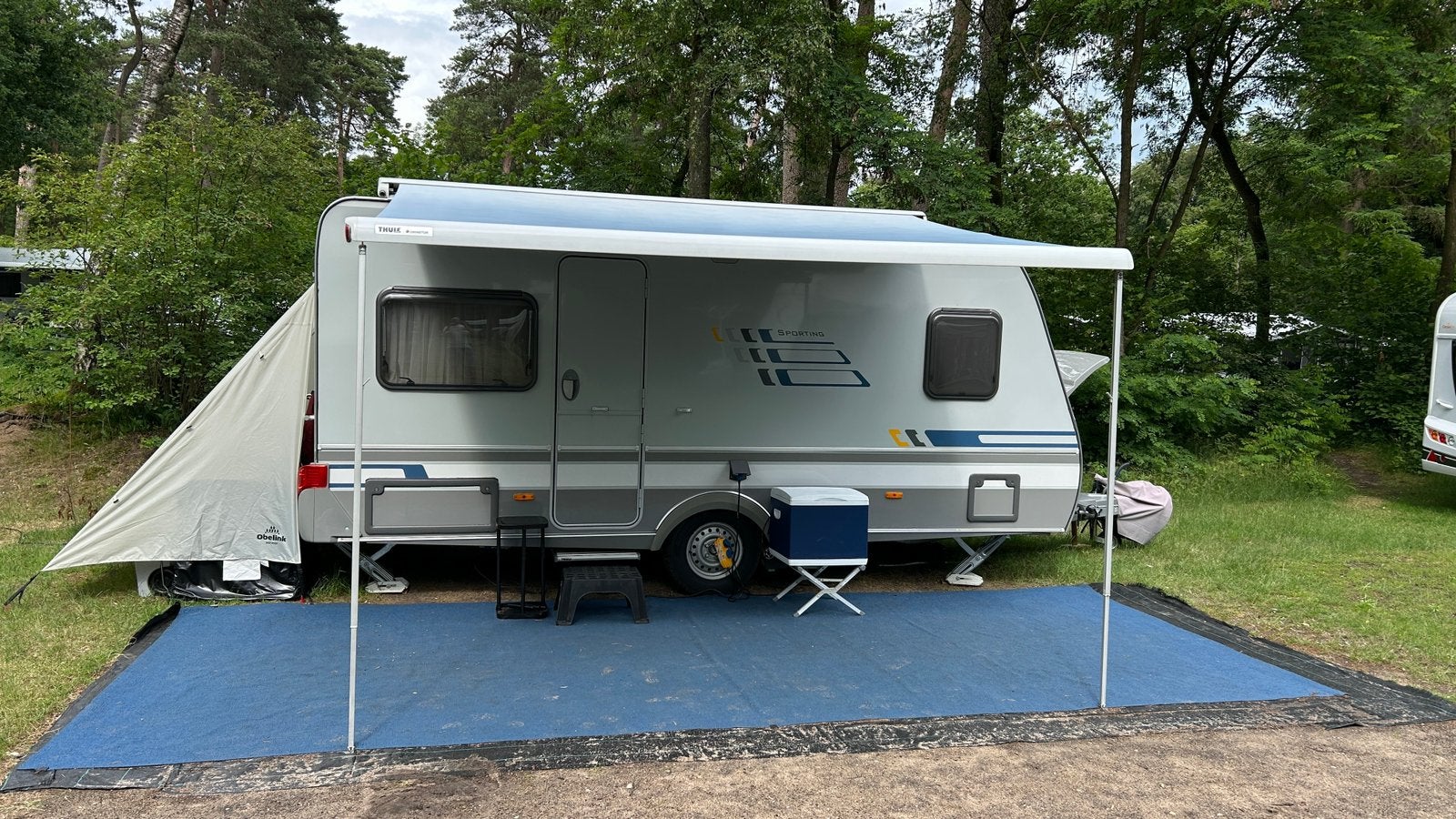 Thule Omnistor Cassetteluifel 3,5m breed 2,5m uitval., Ophalen