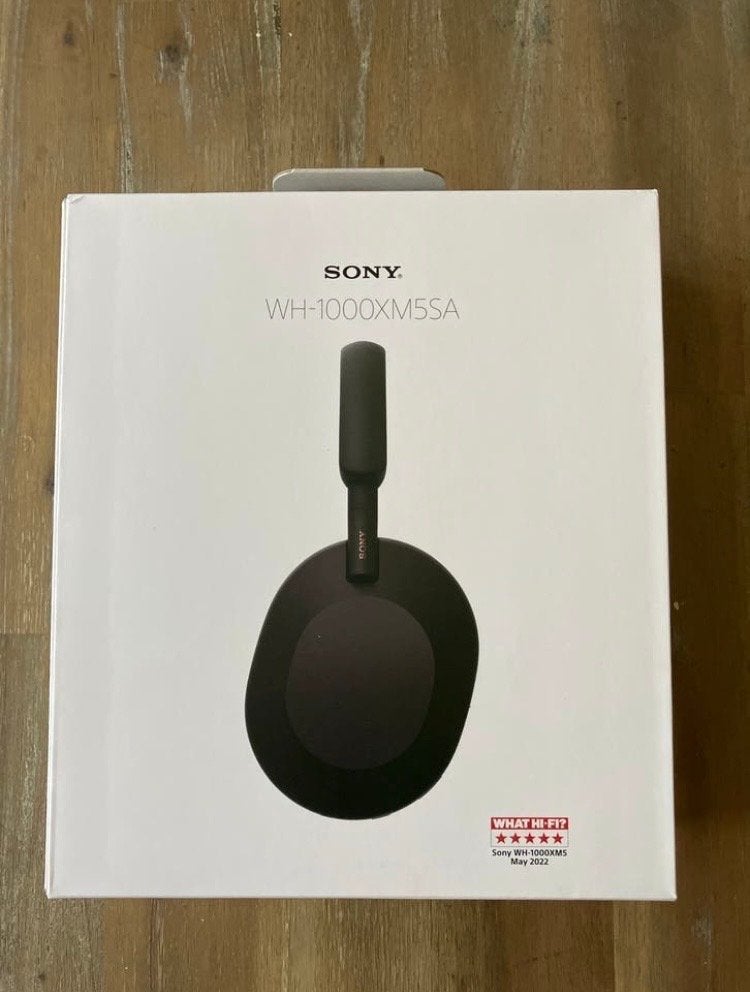 Sony WH-1000XM5 Noise Cancelling Koptelefoon, Ophalen, Bluetooth, Nieuw, Zwart
