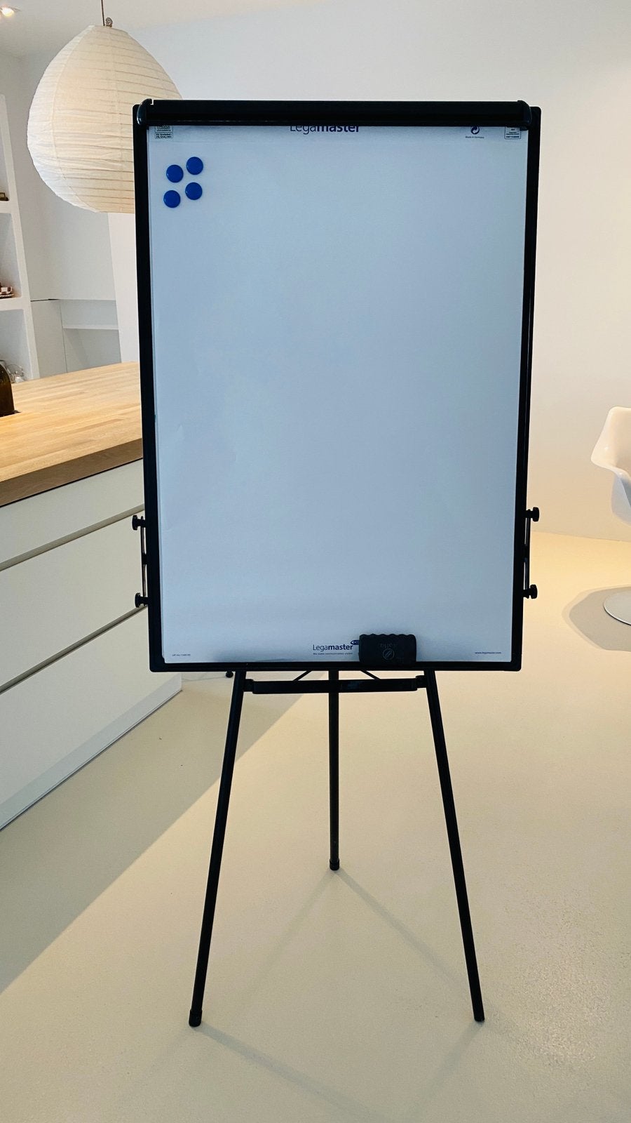 Offiz flipover met extra rol papier en whitebord, Ophalen of Verzenden