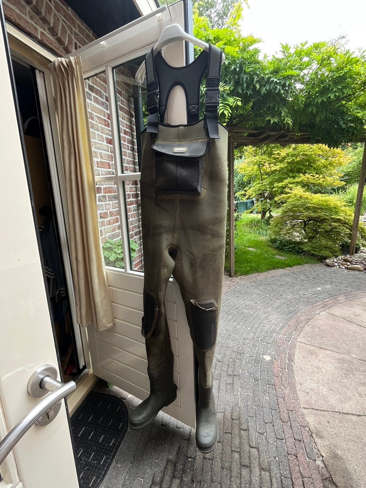 Vijverpak schoenmaat 42/43, Ophalen, Gebruikt, Kleding