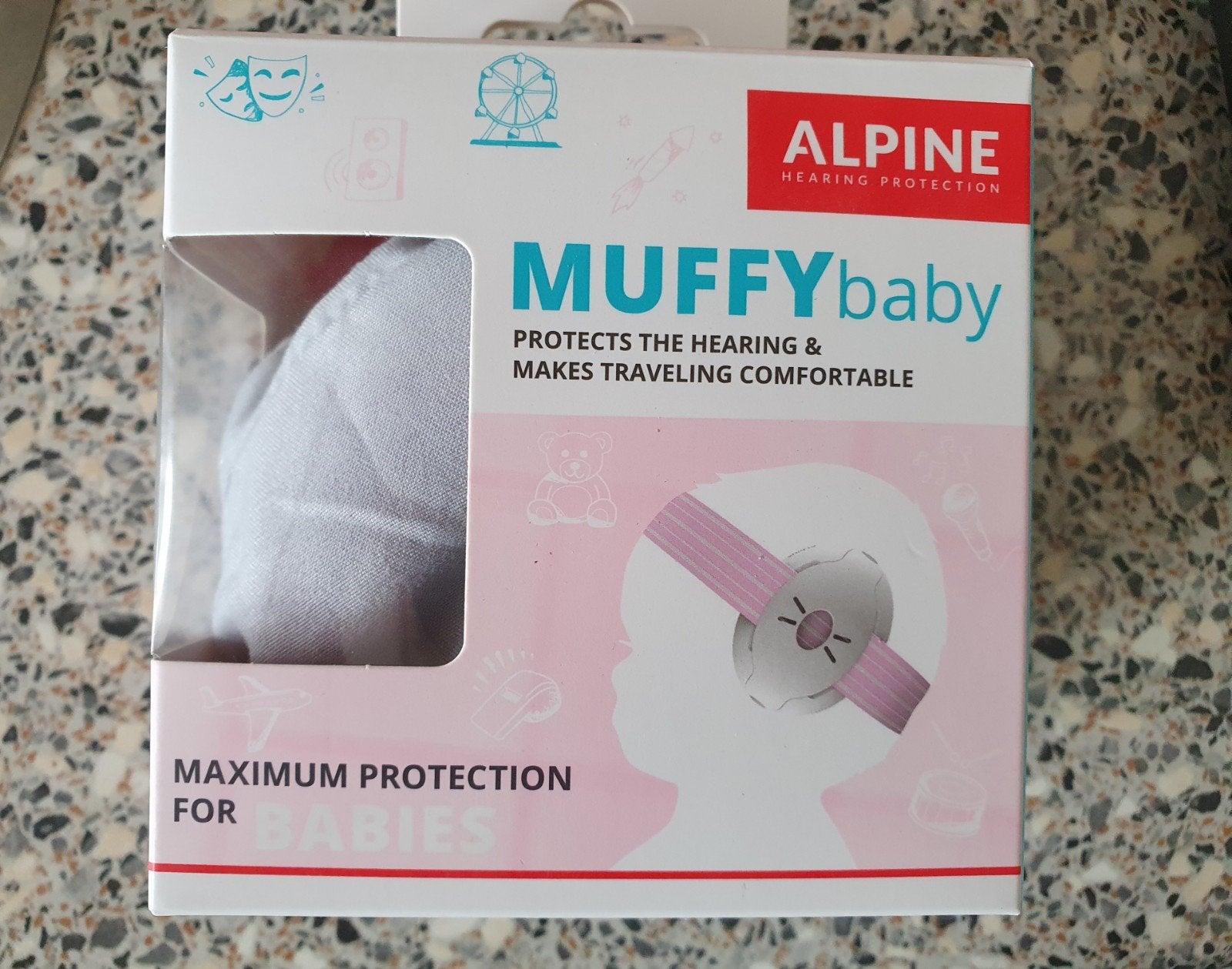 Gehoorbeschermers voor baby - Alpine Muffy Baby, Ophalen, Zo goed als nieuw