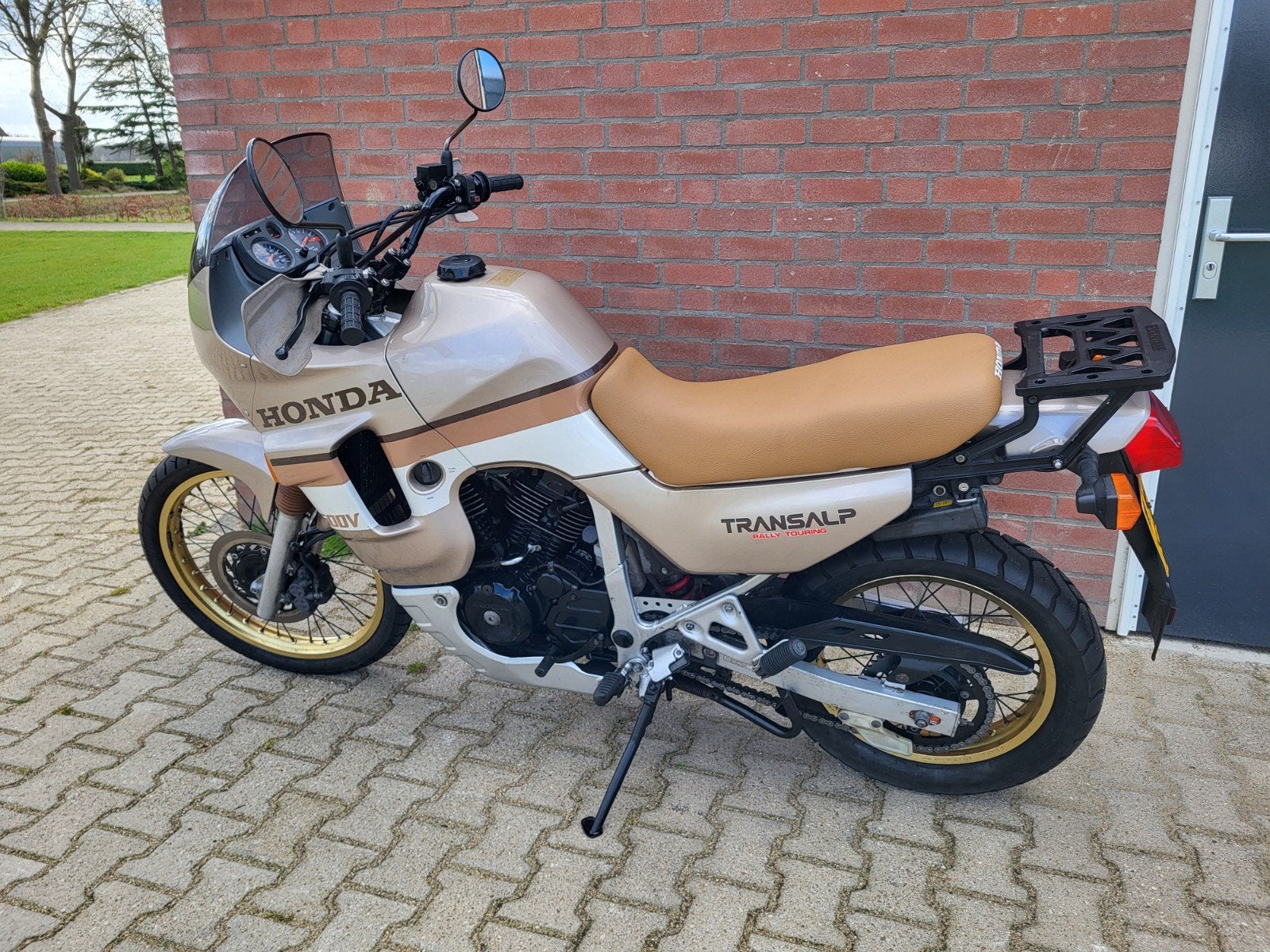 Nieuwstaat Honda XL600V Transalp bj1990 35kW A2, Motoren, Motoren | Honda, 2 cilinders, Gebruikt, Particulier, Minimaal motorrijbewijs A2
