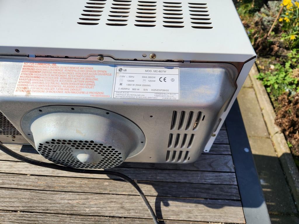 LG combimagntron, Ophalen of Verzenden, Gebruikt