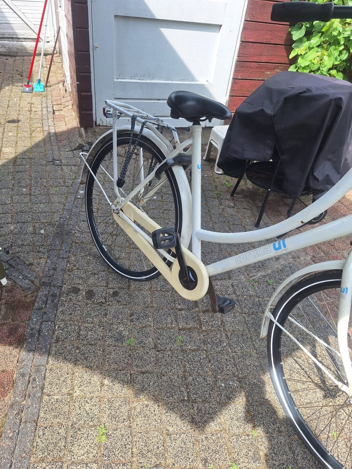 Cortina U1 Damesfiets - Crème, Fietsen en Brommers, Fietsen | Dames | Damesfietsen, Terugtraprem, Gebruikt, 50 tot 53 cm, Ophalen