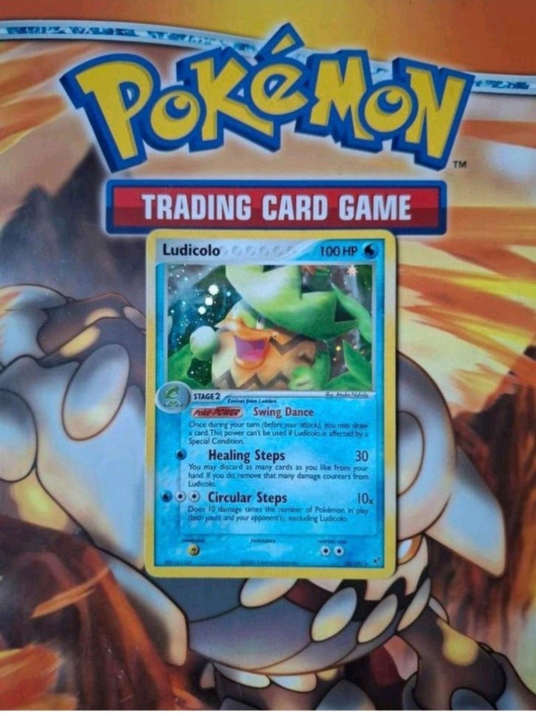 Ludicolo 10/107 Ex Deoxys set holo rare pokemon kaart, Hobby en Vrije tijd, Verzamelkaartspellen | Pokémon, Ophalen of Verzenden
