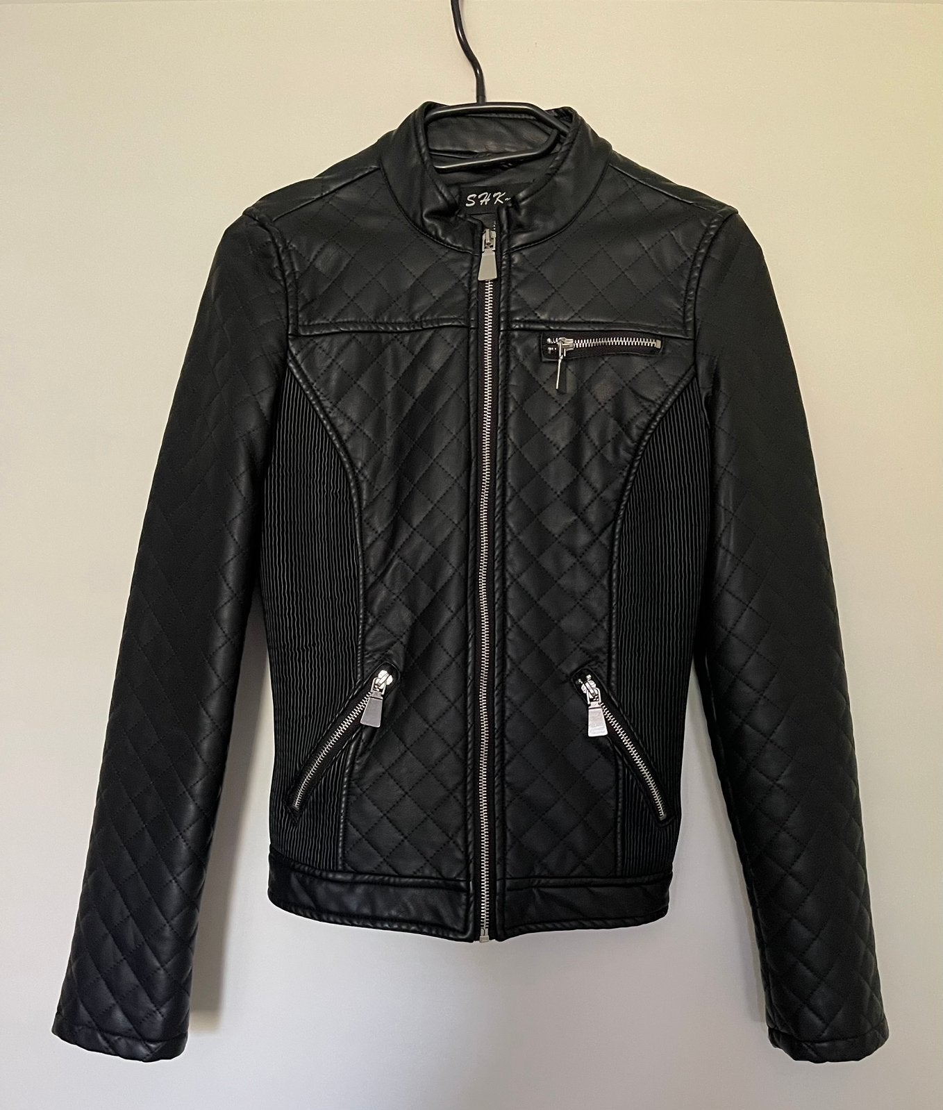 Nieuw stoer zwart jasje maat s, Ophalen of Verzenden, Nieuw, Zwart
