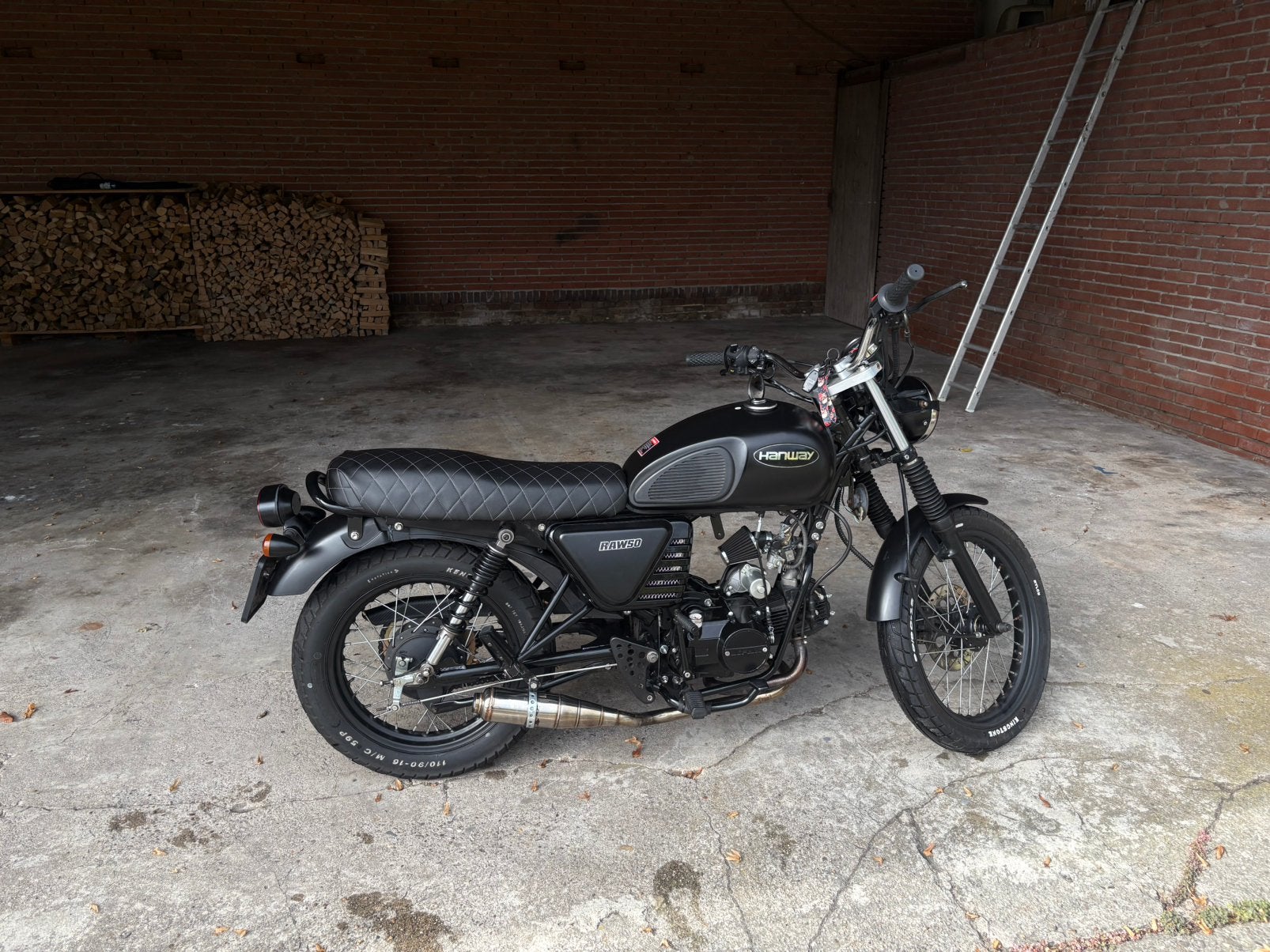 Custom Hanway raw 50, Ophalen, Gebruikt, Maximaal 45 km/u, 4 versnellingen