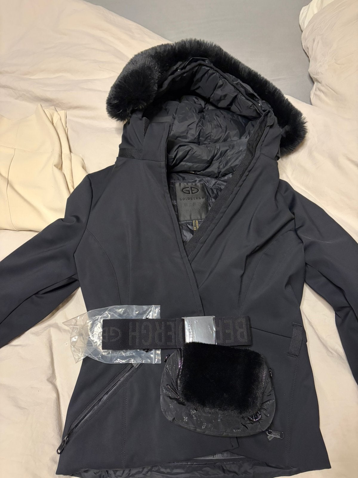 Gloednieuw Goldbergh pak maat 44 (xl), Ophalen of Verzenden, Zo goed als nieuw, Broek