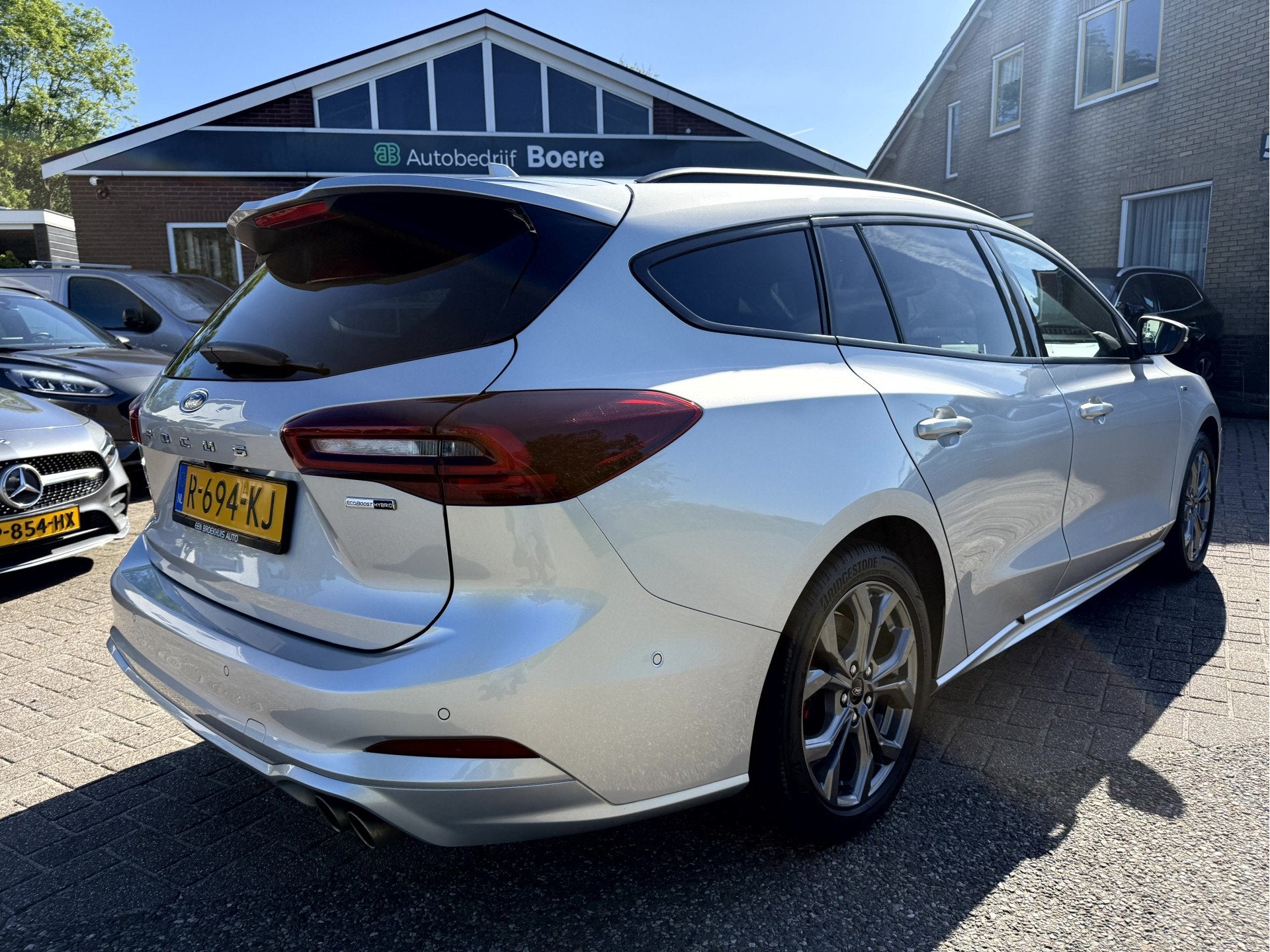 Ford FOCUS Wagon 1.0 EcoBoost Hybrid ST Line X Winterpakket,, Auto's, Gebruikt, Automatische klimaatregeling, Origineel Nederlands
