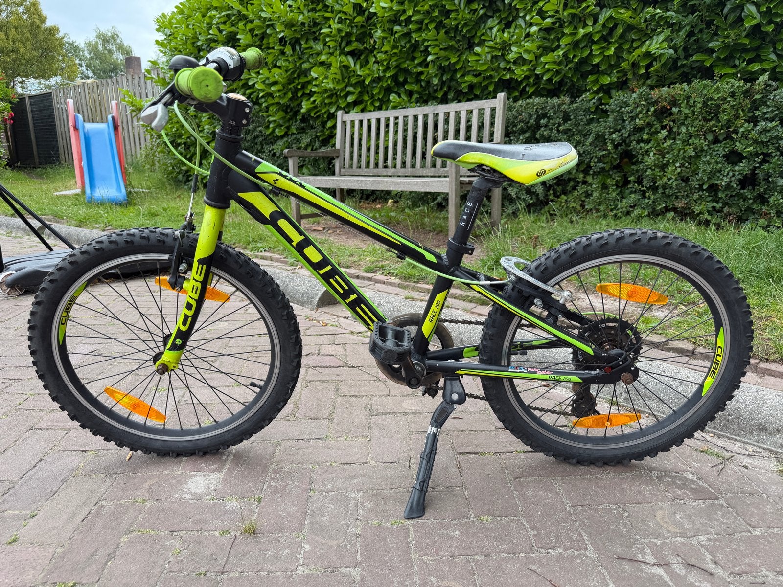 Cube Acid 200 kinderfiets - 20 inch, Ophalen, Gebruikt, Velgrem, 16 tot 20 inch