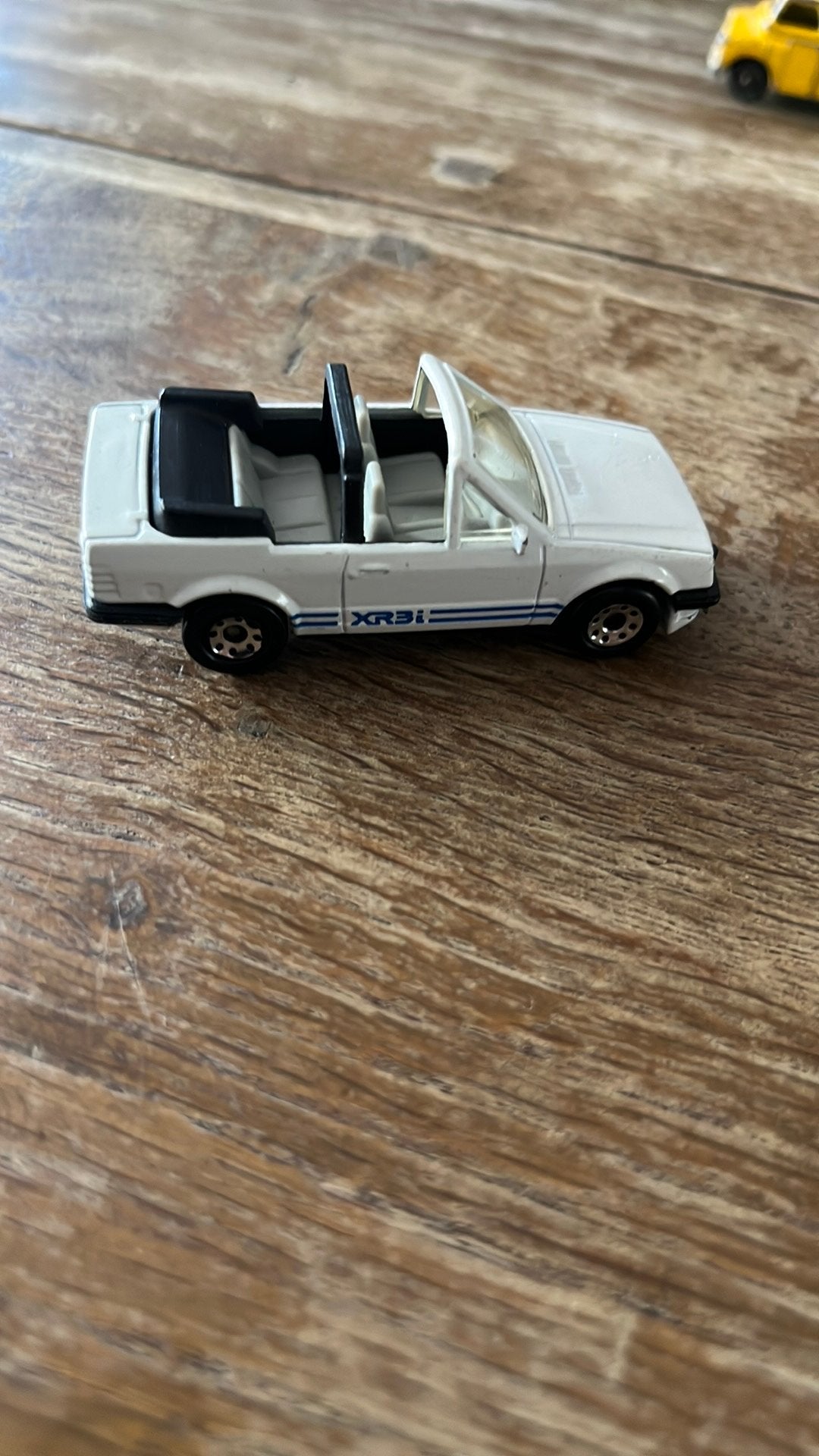 Vintage Matchbox Ford Escort XR3i Cabriolet (1985), Ophalen of Verzenden