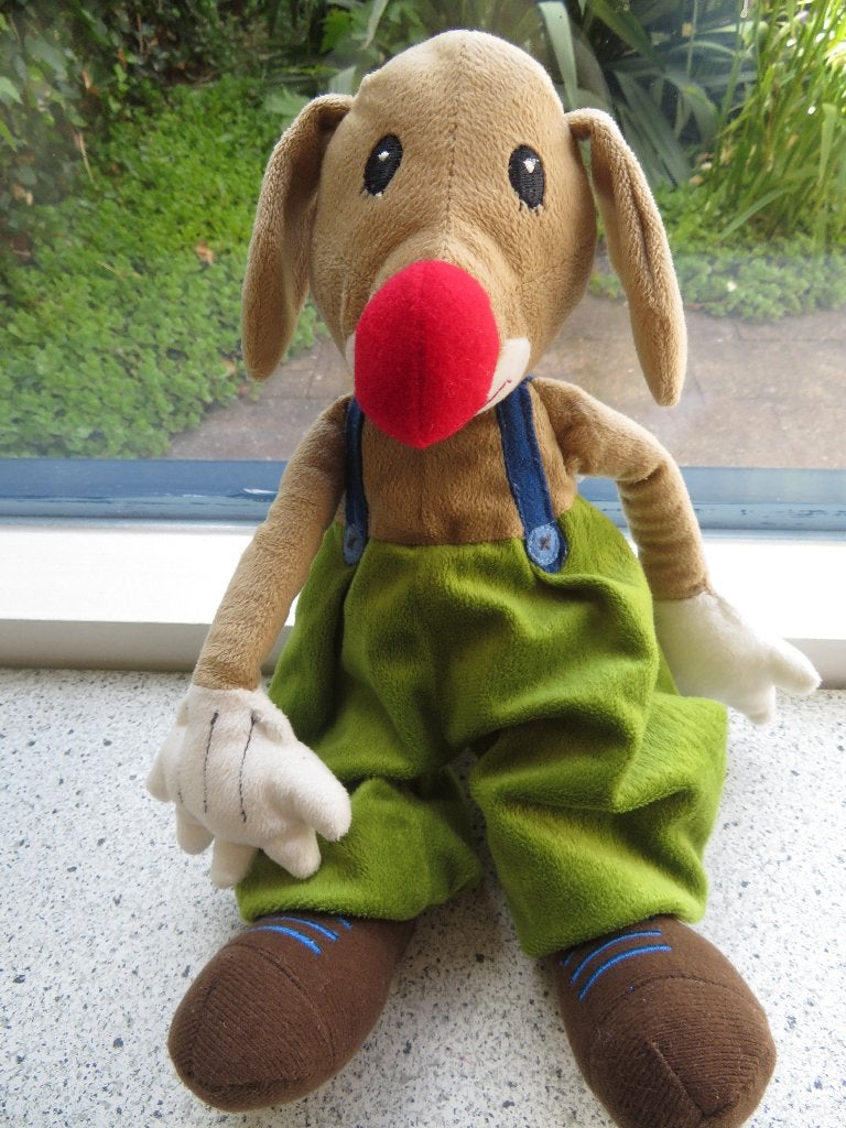 Clown hond muis met muisje op de rug van IKEA rode neus, Kinderen en Baby's, Speelgoed | Knuffels en Pluche, IKEA, Zo goed als nieuw