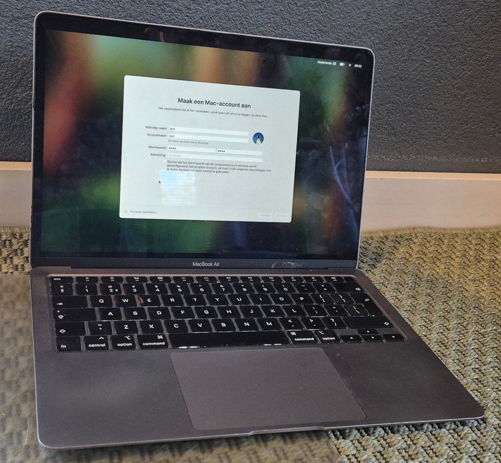 MacBook Air 13-inch (2020) – Intel i5 – 8 GB – 512 GB SSD, Computers en Software, Gebruikt, Qwerty, 8 GB, 13 inch