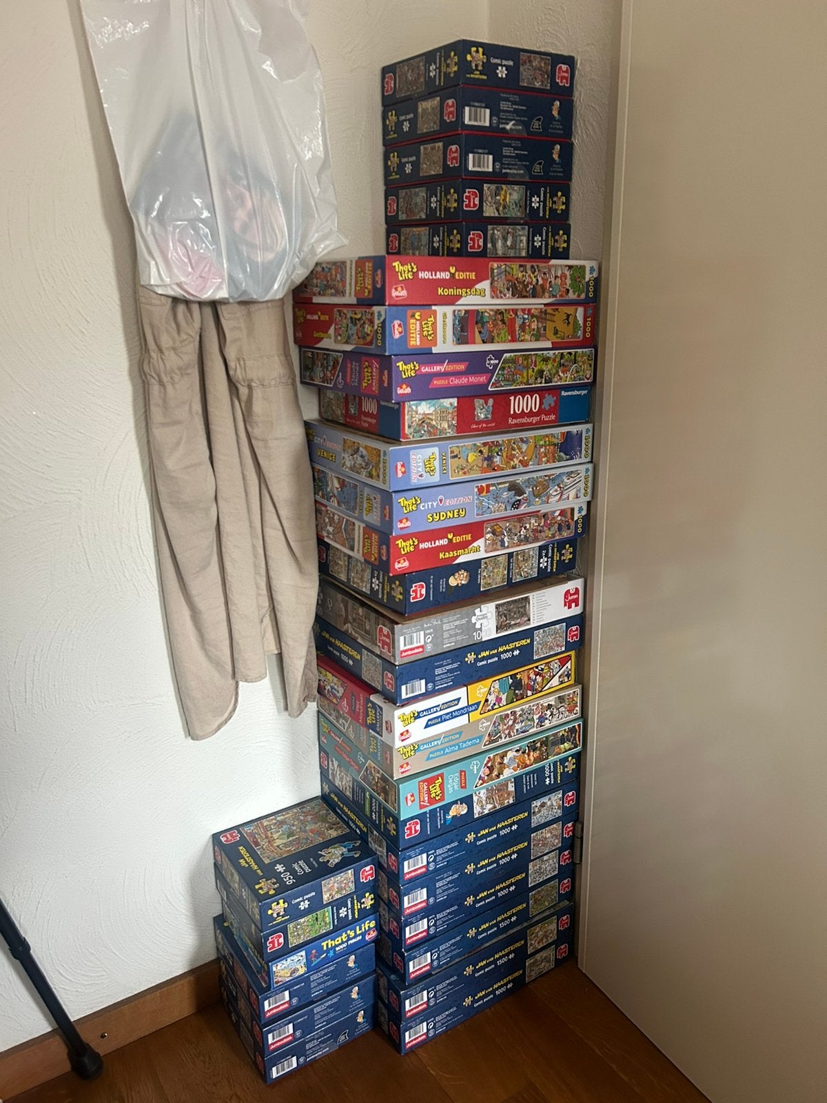 Puzzels, Ophalen, 500 t/m 1500 stukjes, Zo goed als nieuw